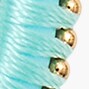 Wrapped hoop earrings FRESH SPEARMINT factory: wrapped hoop earrings for women