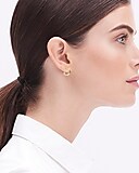 Small hoop earrings set-of-five