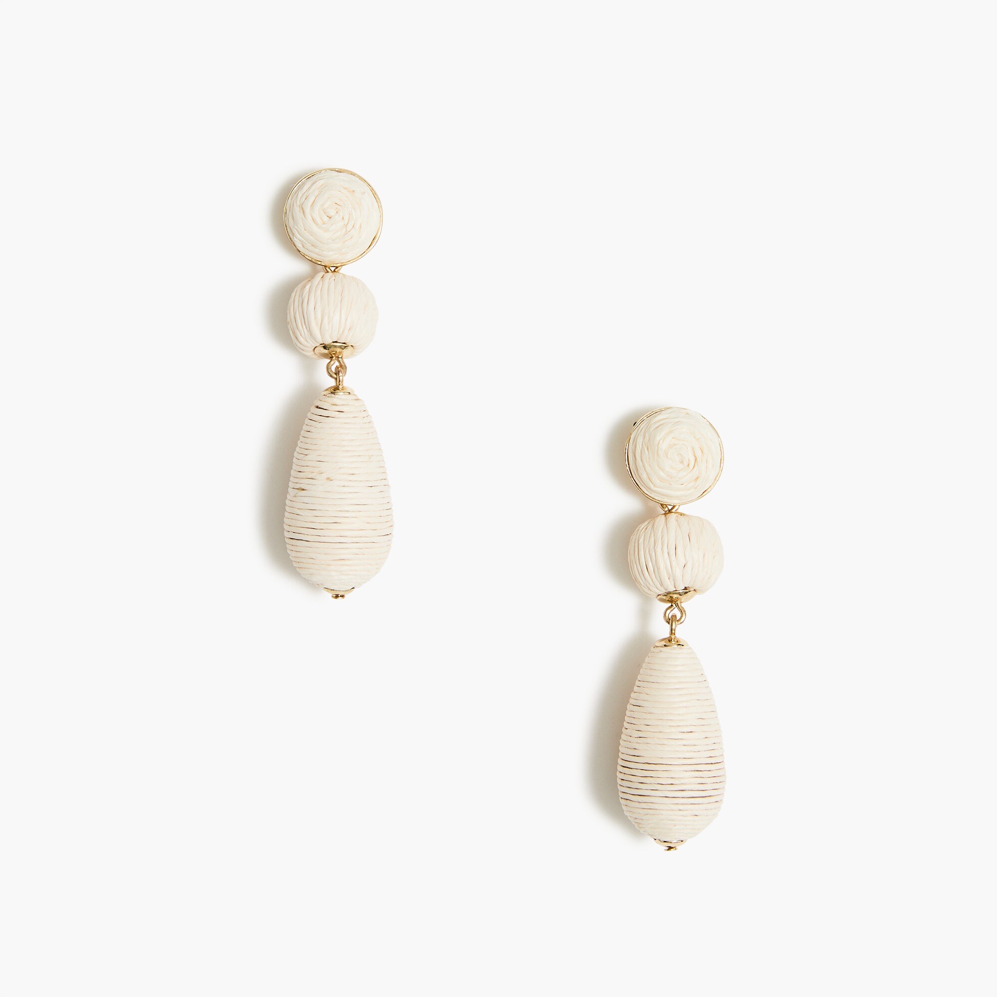 Drop statement earrings
