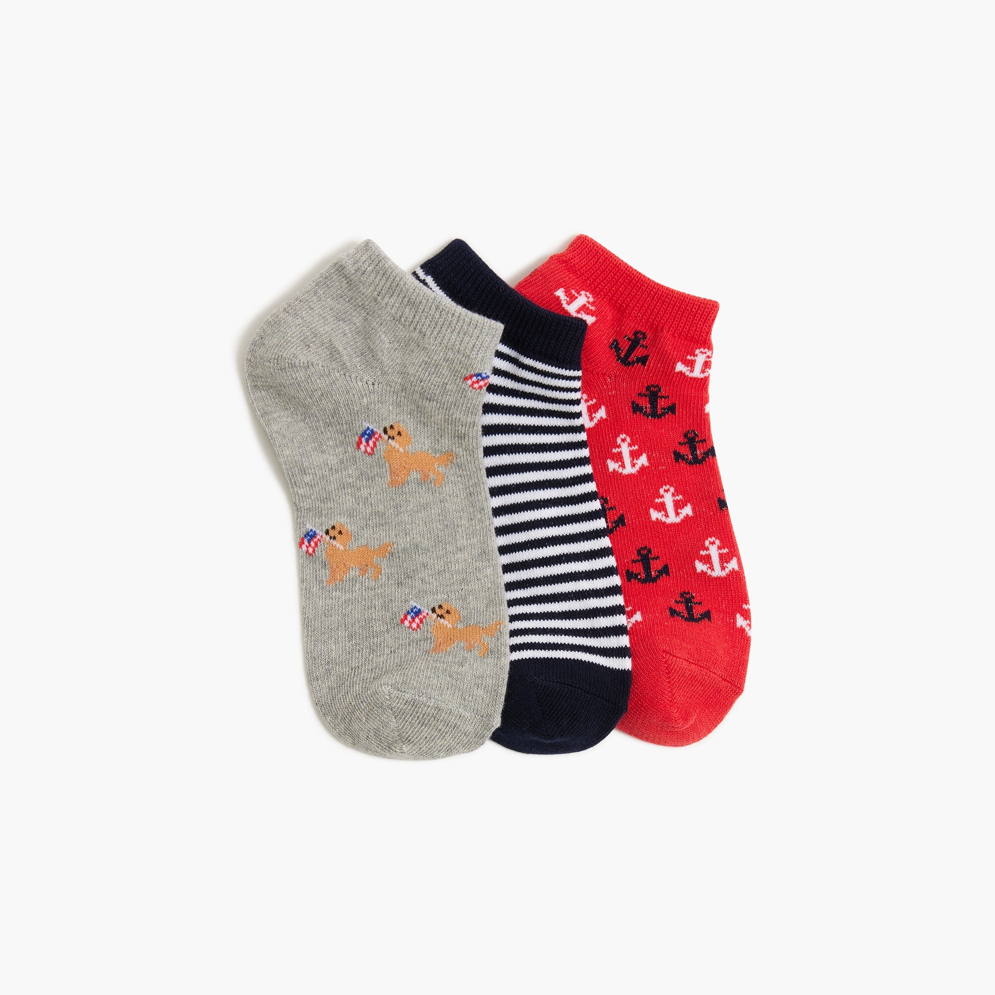  Boys&apos; dogs socks pack