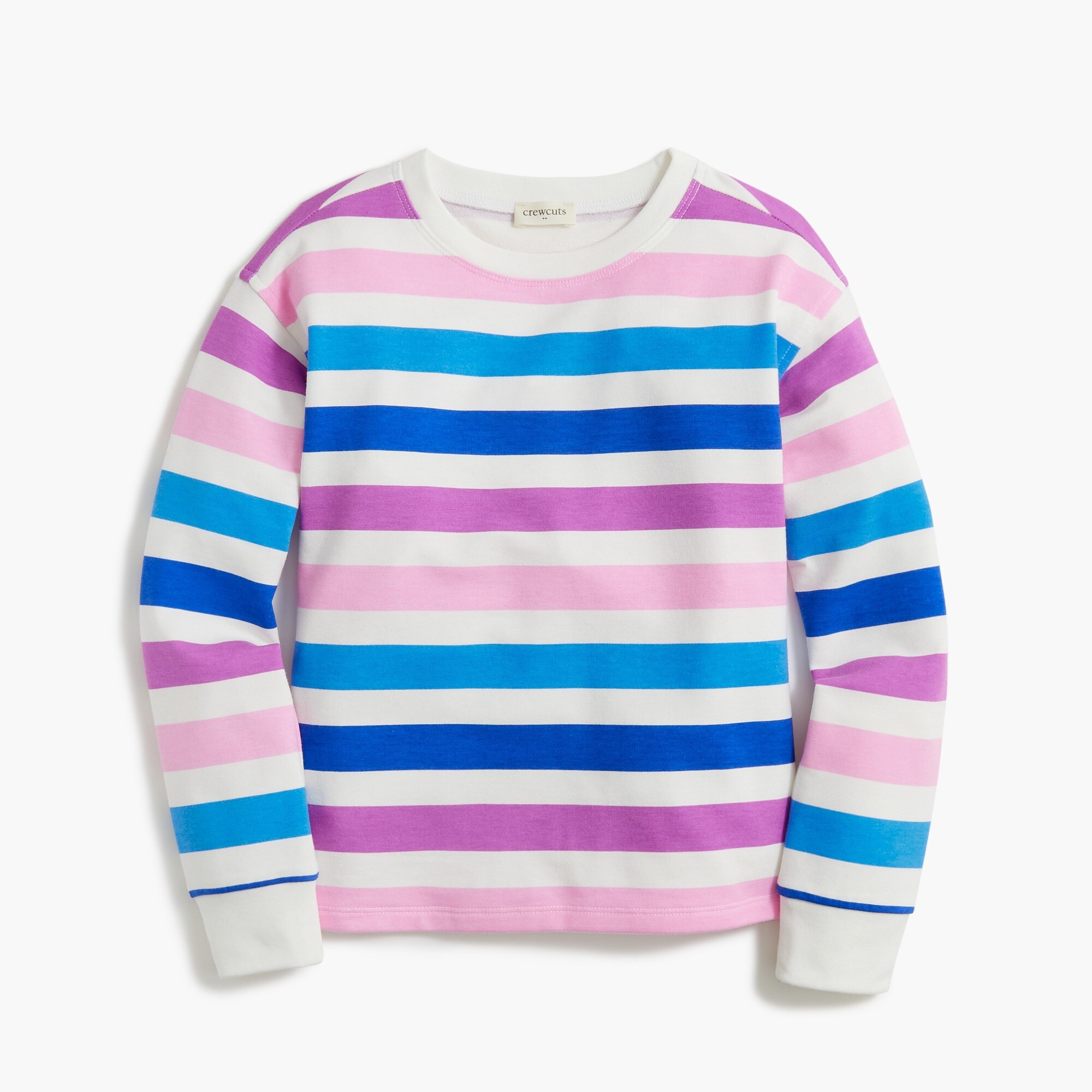 Girls' boxy sweatshirt