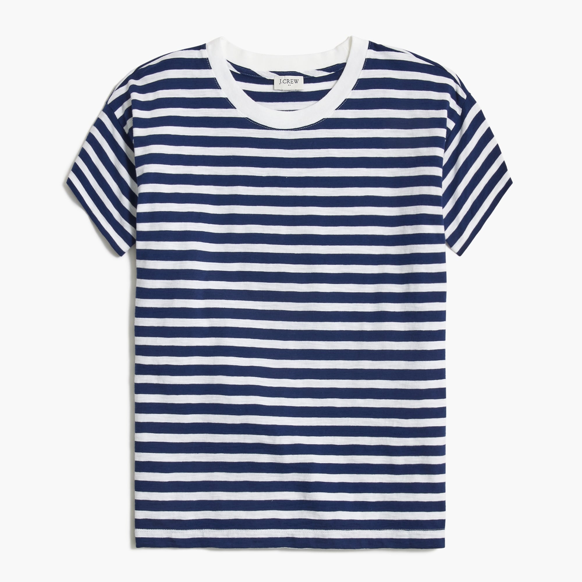 Factory: Striped Crewneck Tee For Women