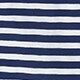 Striped crewneck tee ANTIQUE NAVY WHITE