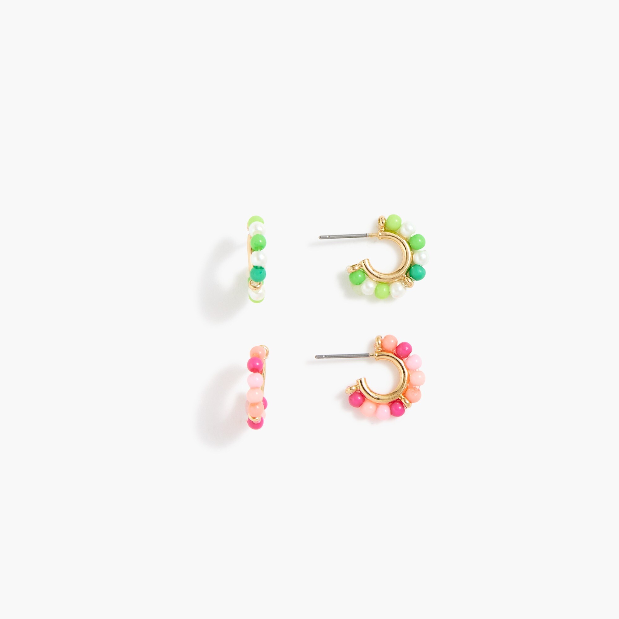 girls' hoop earrings pack for girls