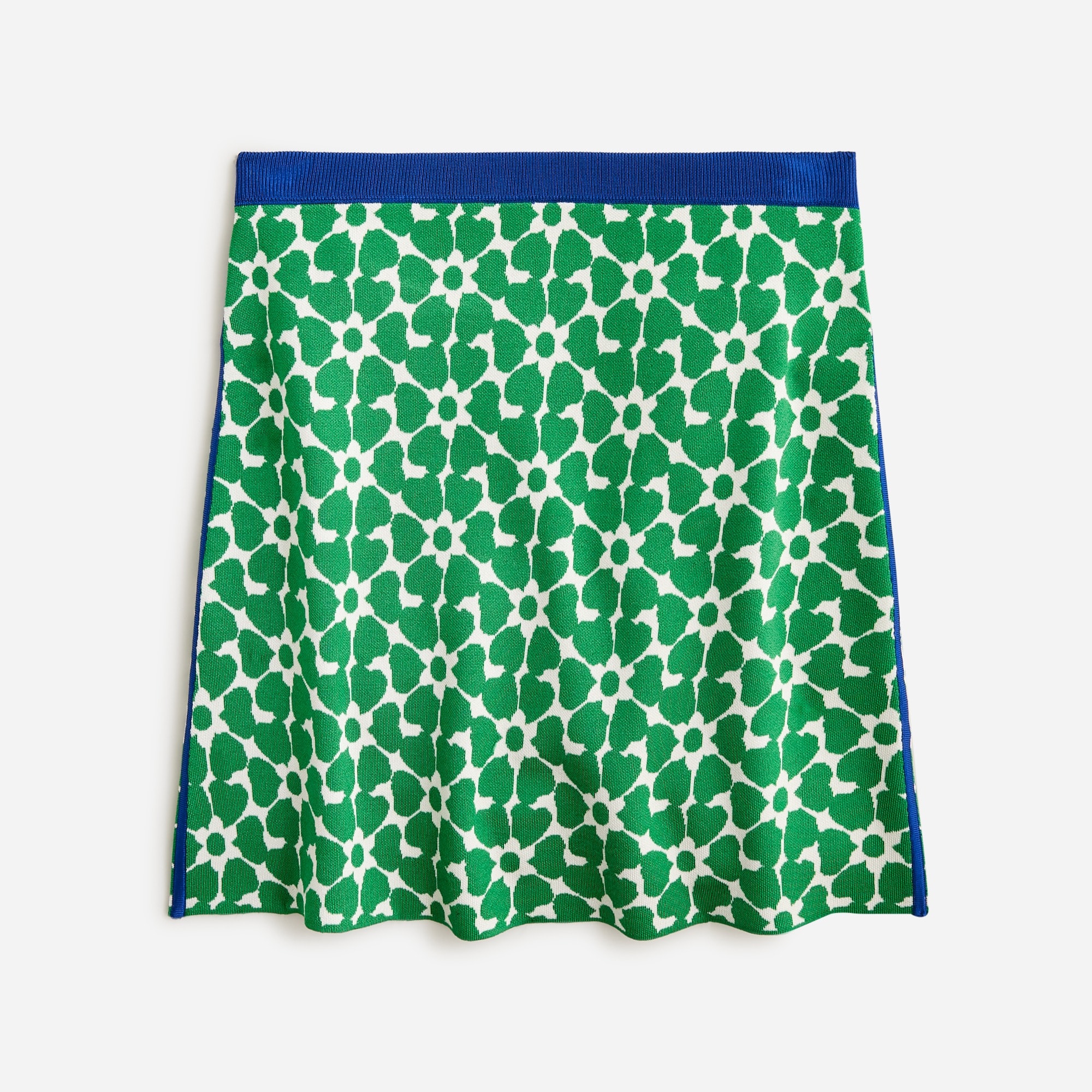 J crew best sale floral jacquard skirt