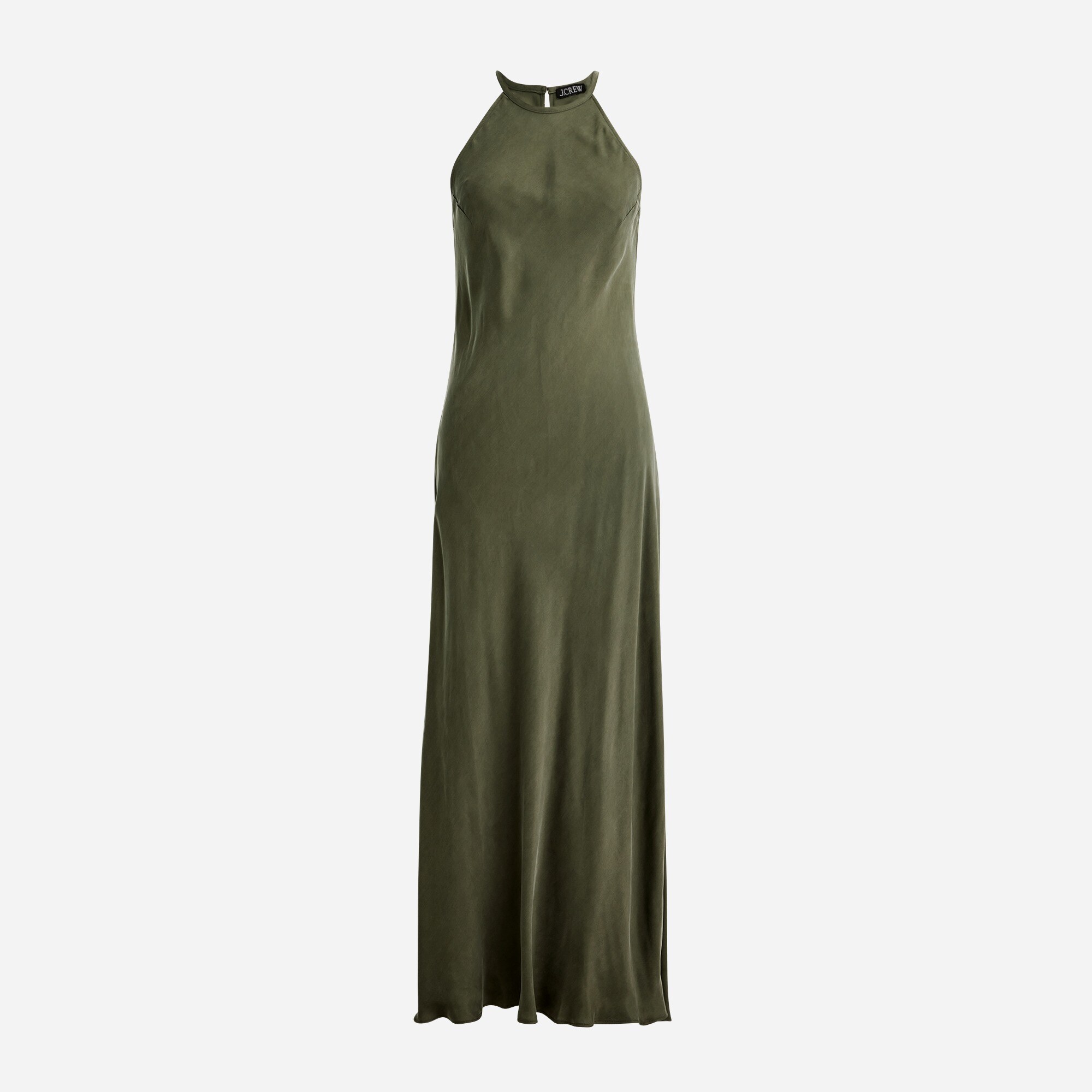 Amber Slip Dress In Cupro Blend For Women | J.Crew