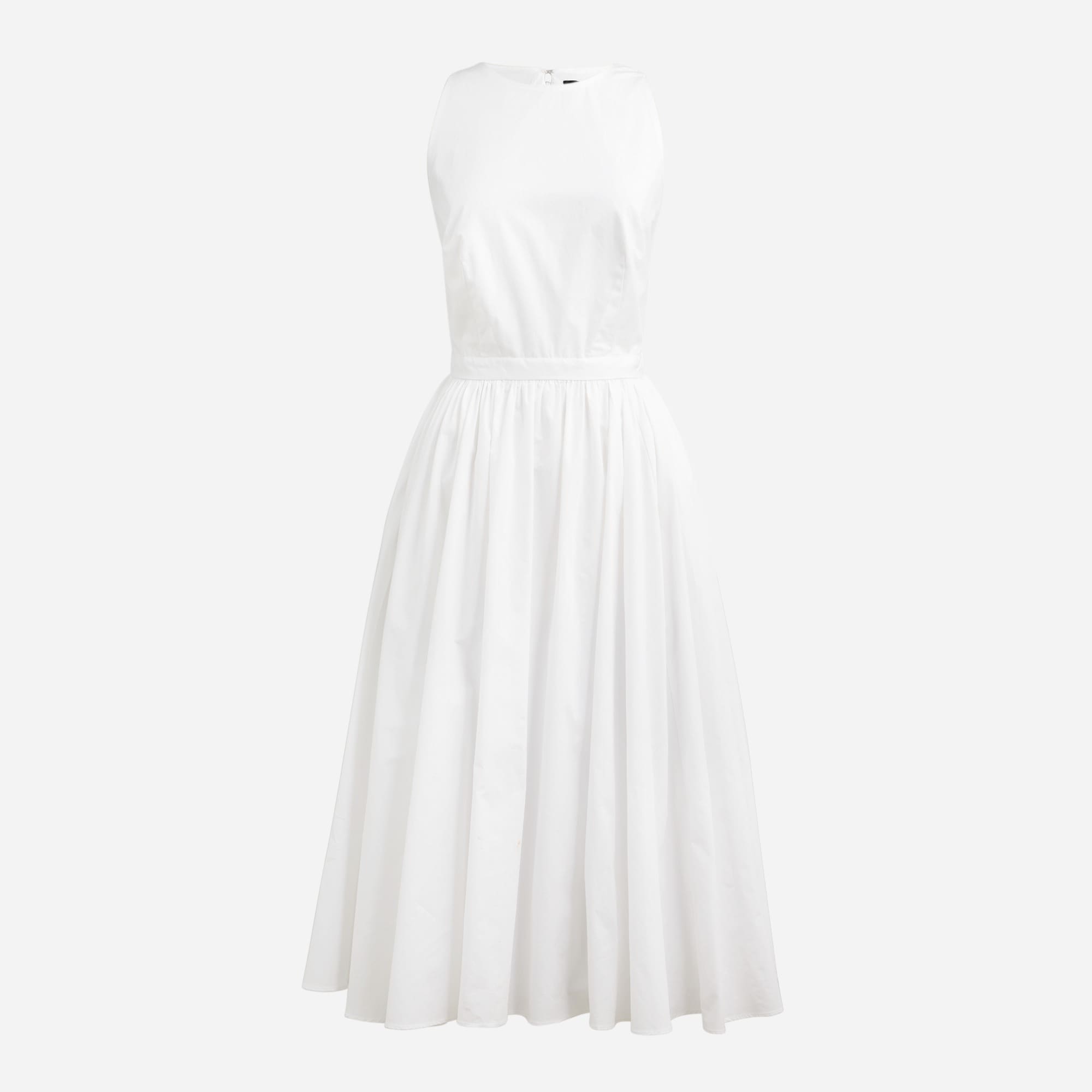 マメ　Mercerized Cotton High Neck Dress Mame Kurogouchi＞Mercerized Cotton High Neck Dress | MAKES ONLINE