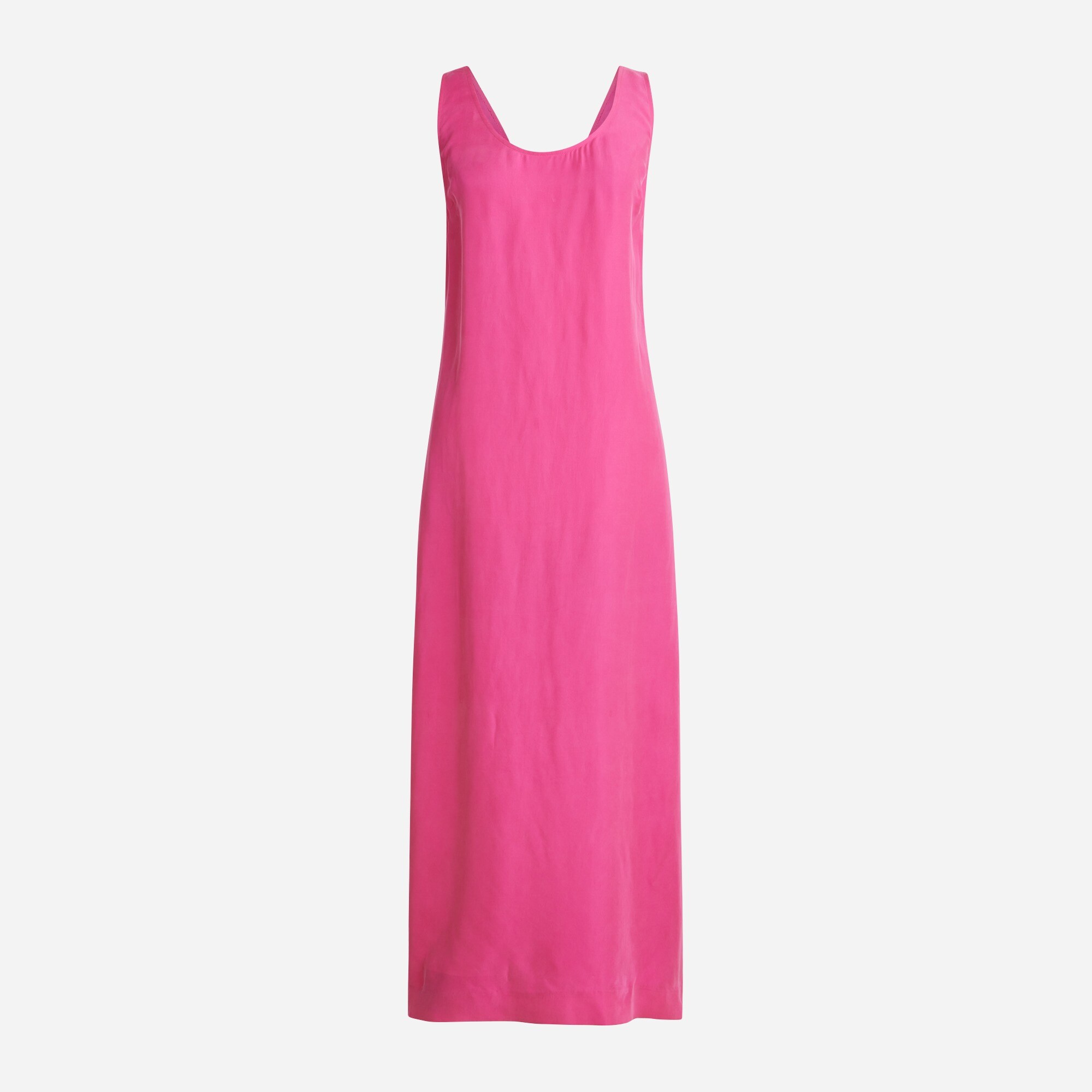 Scoopneck Cupro-blend Slip Dress For Women | J.Crew