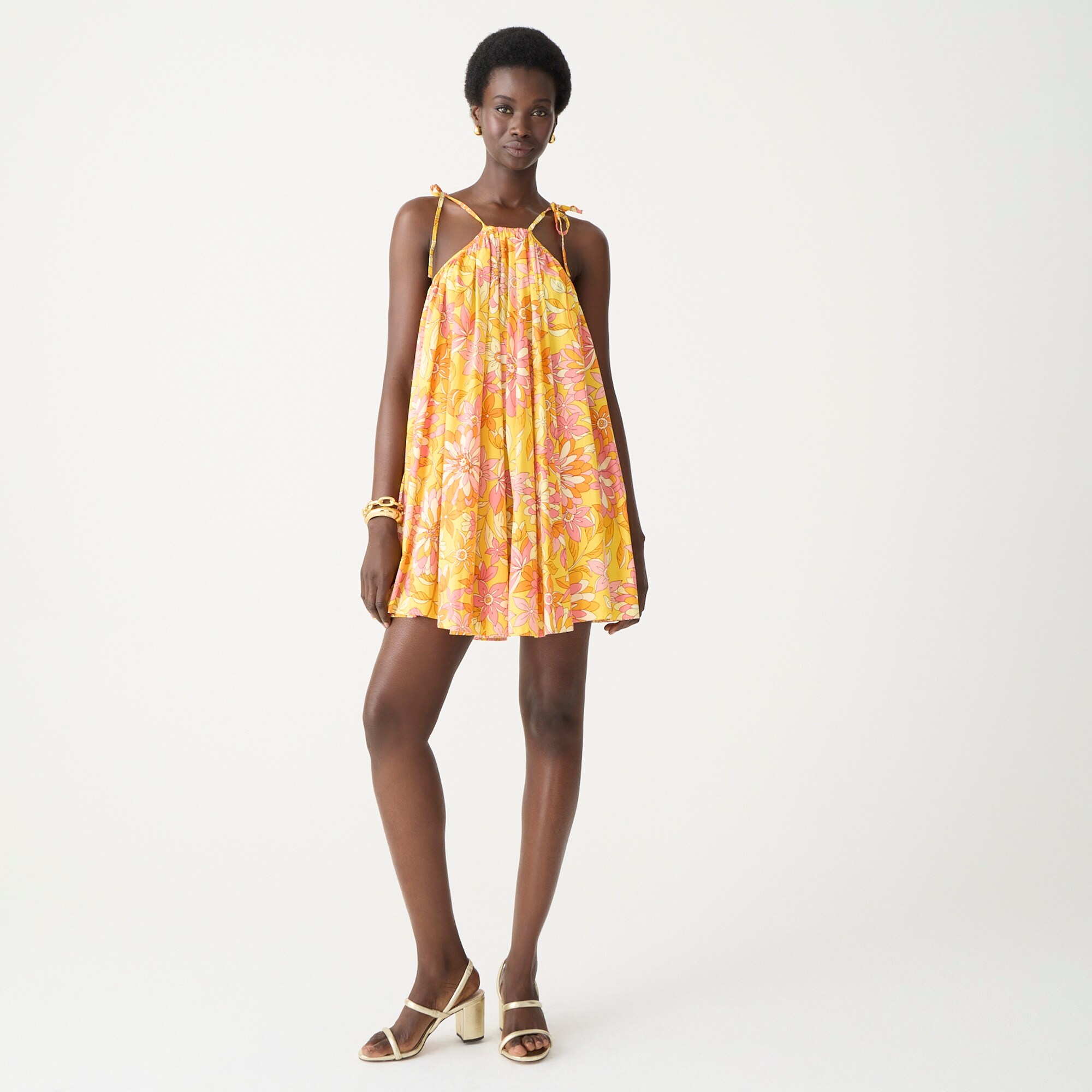 J.Crew: Filomena Mini Dress In Sunset Floral For Women