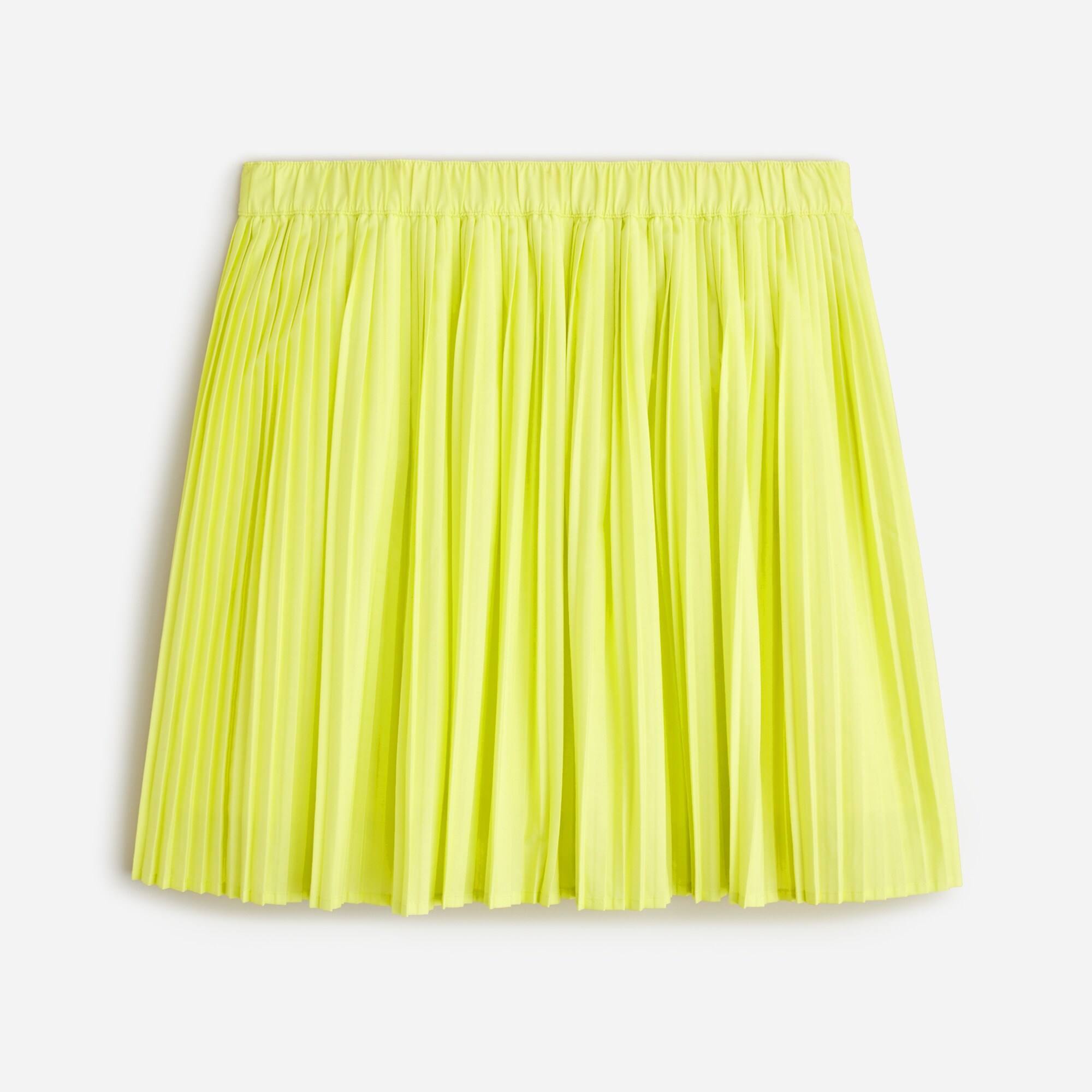 Pleated mini skirt