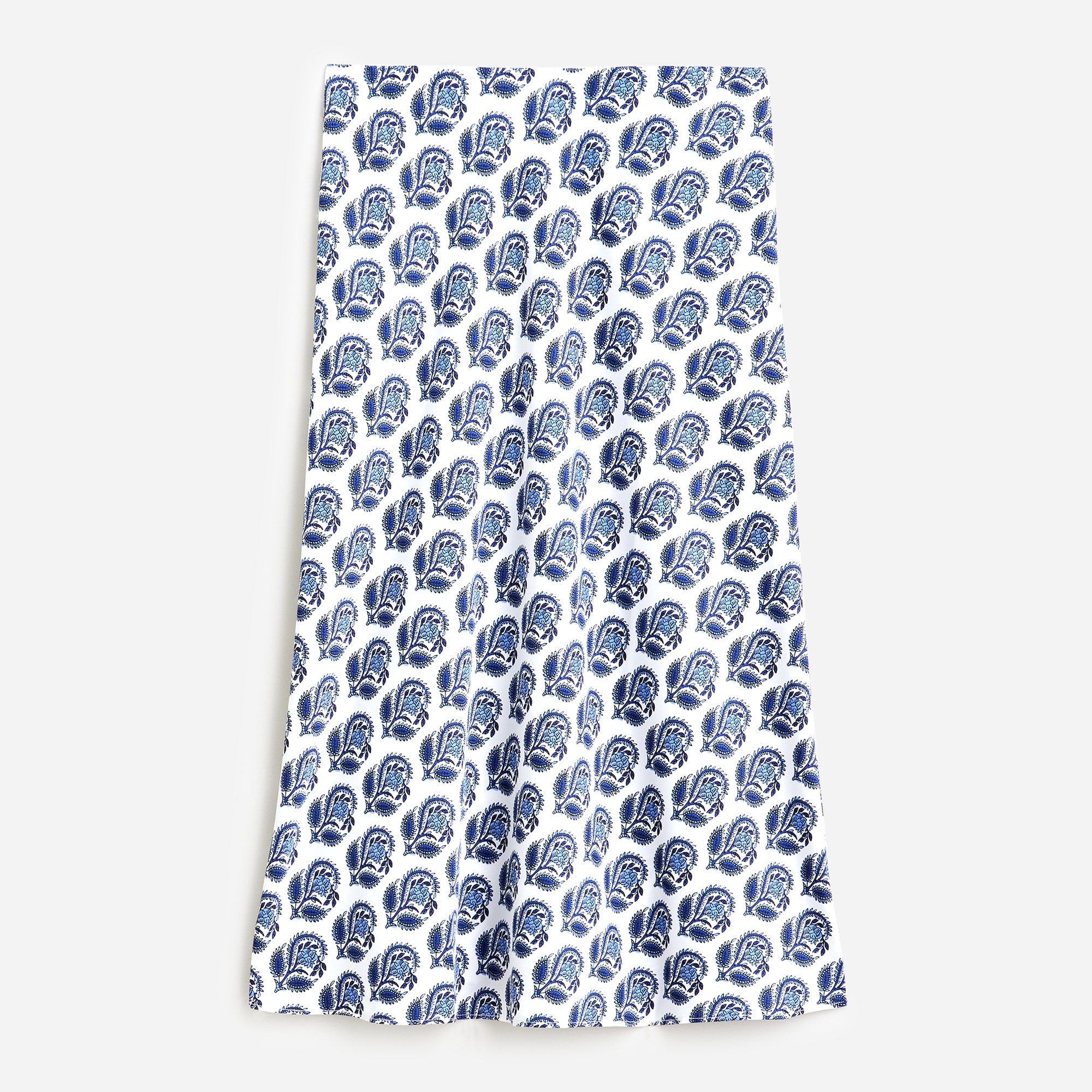 J.Crew: Gwyneth Slip Skirt In Bouquet Block Print For Women