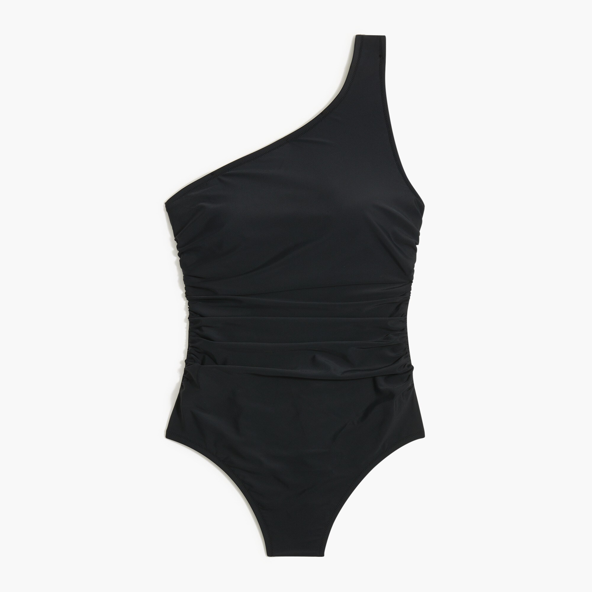 水着・ラッシュガード ohotoro Shirring One Shoulder Swimsuit One-shoulder Ruched One-piece Swimsuit For Women | Factory