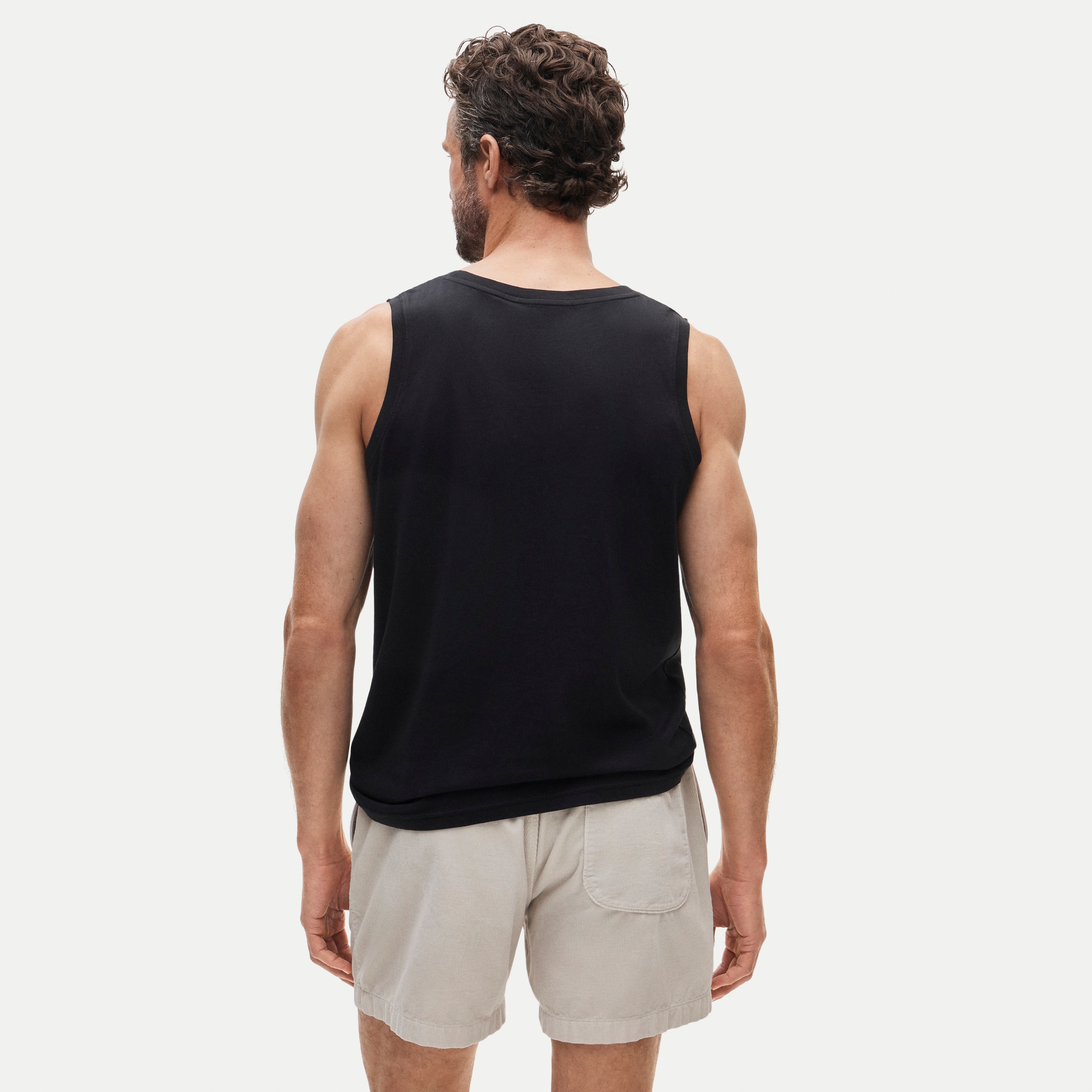 Broken-in tank top