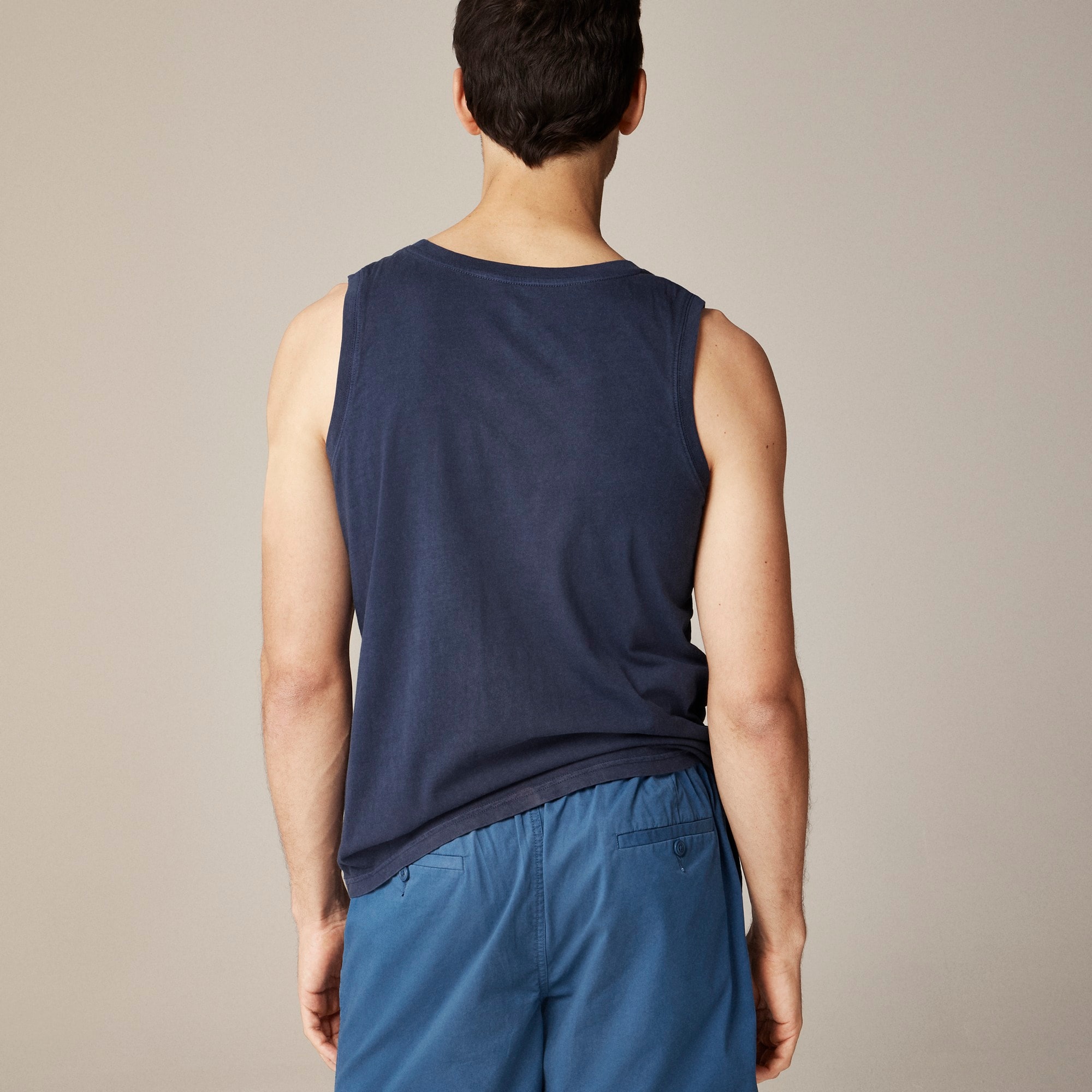 Broken-in tank top