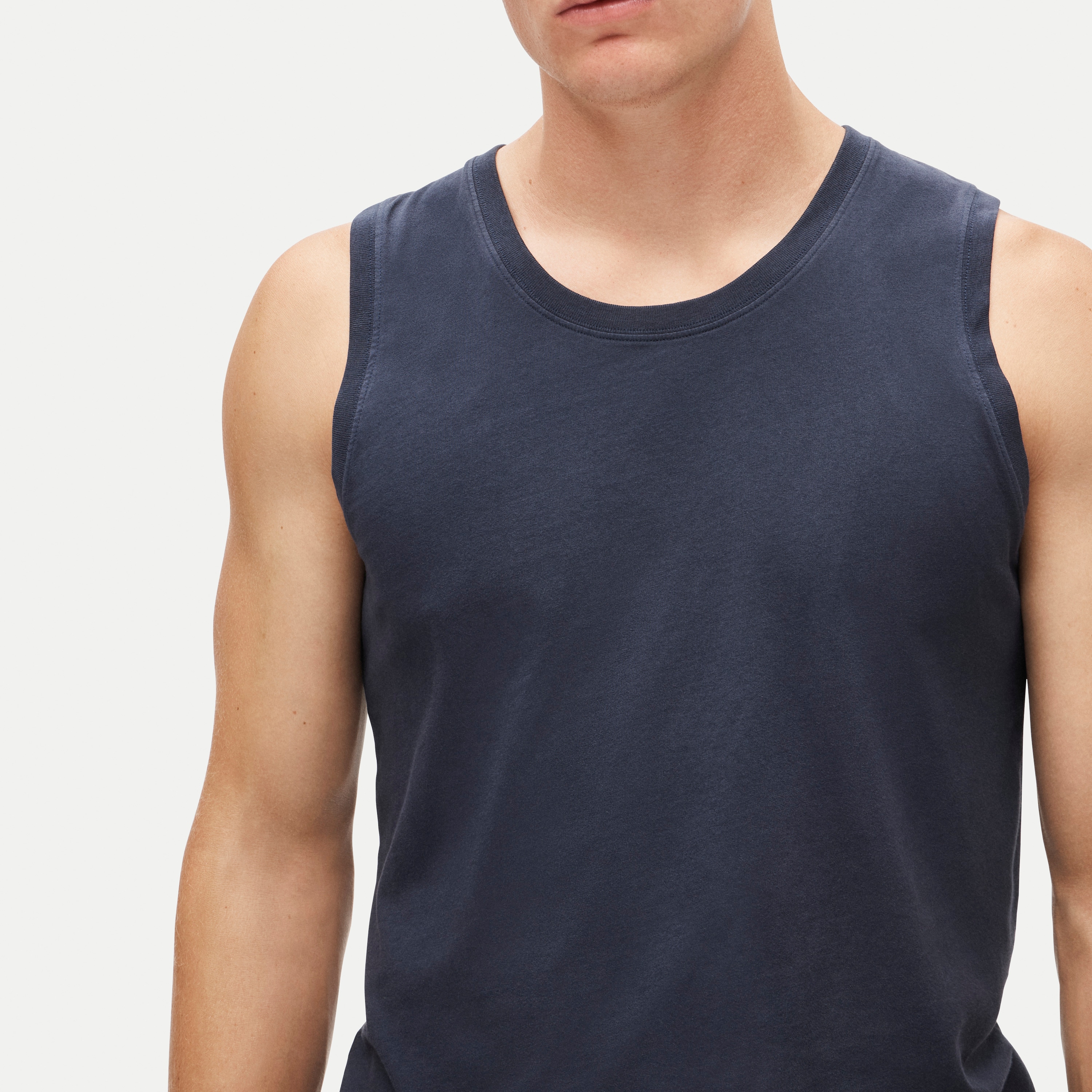 Broken-in tank top