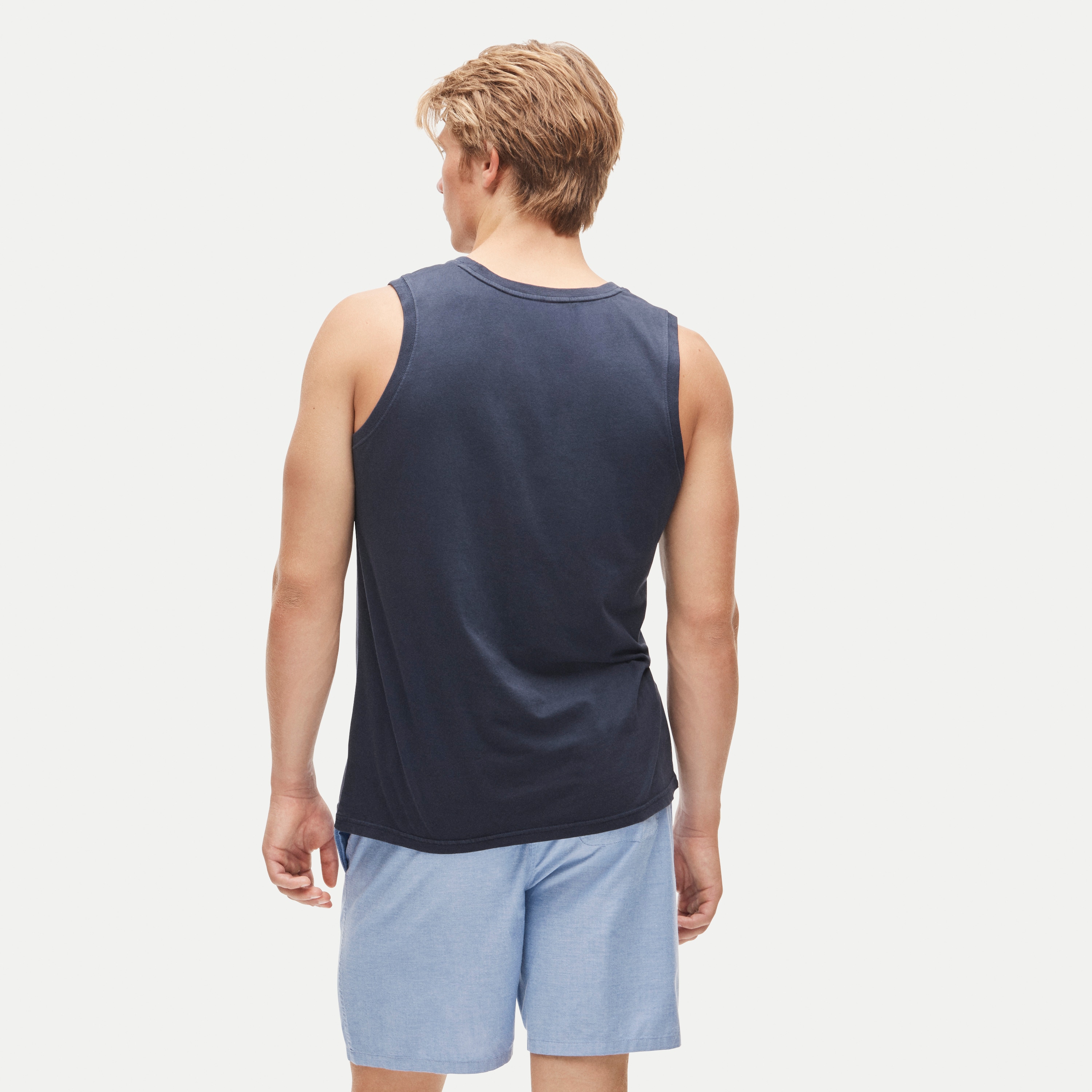 Broken-in tank top