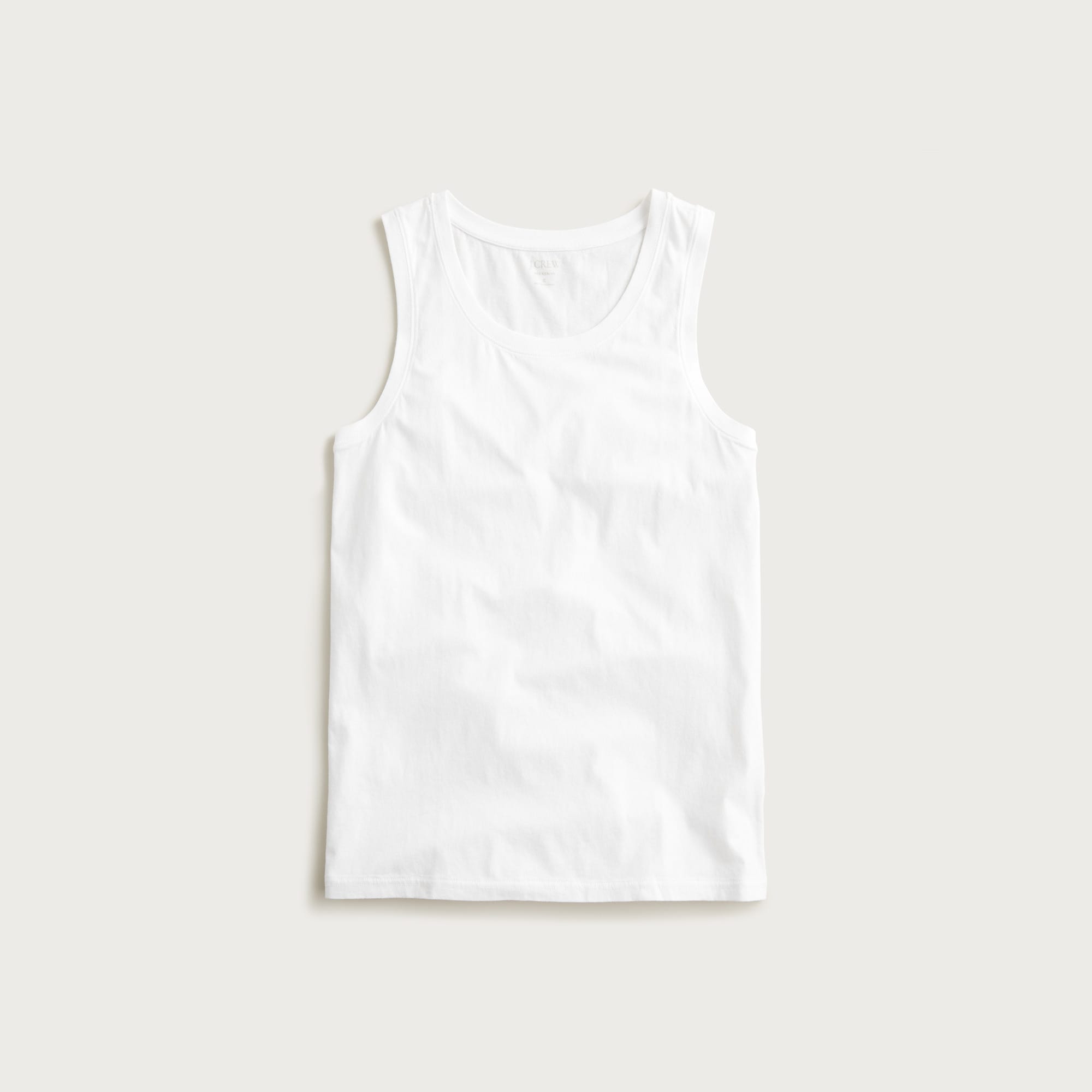 Broken-in tank top