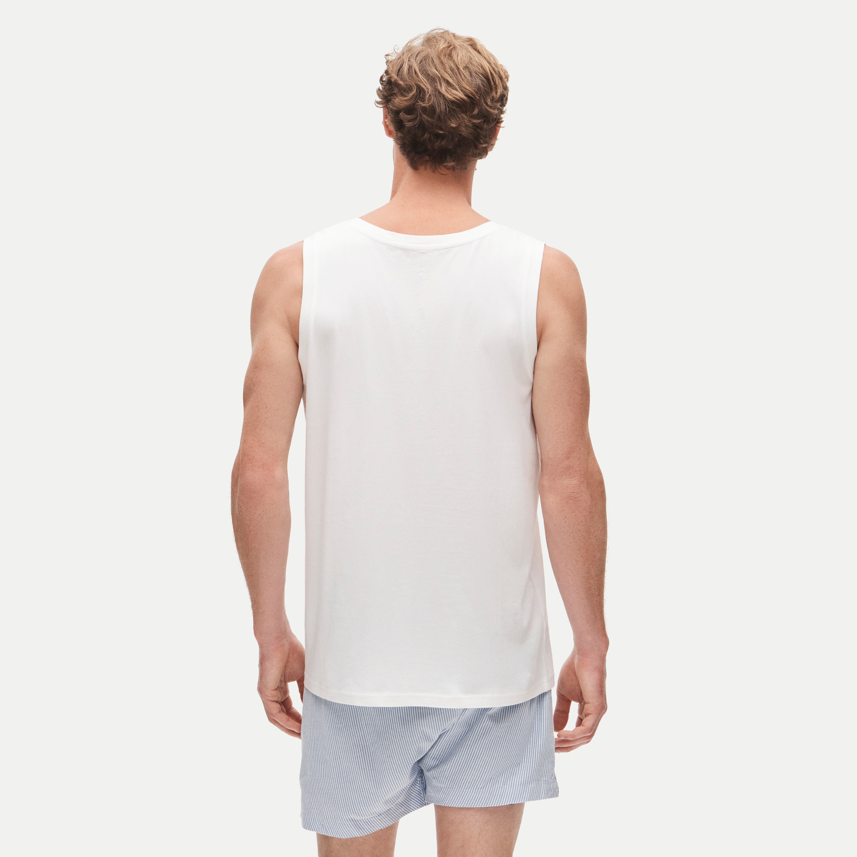Broken-in tank top