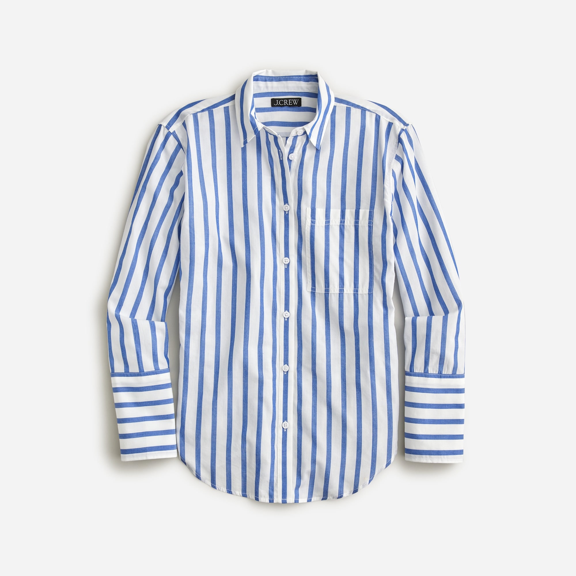 Garçon cotton voile shirt in stripe