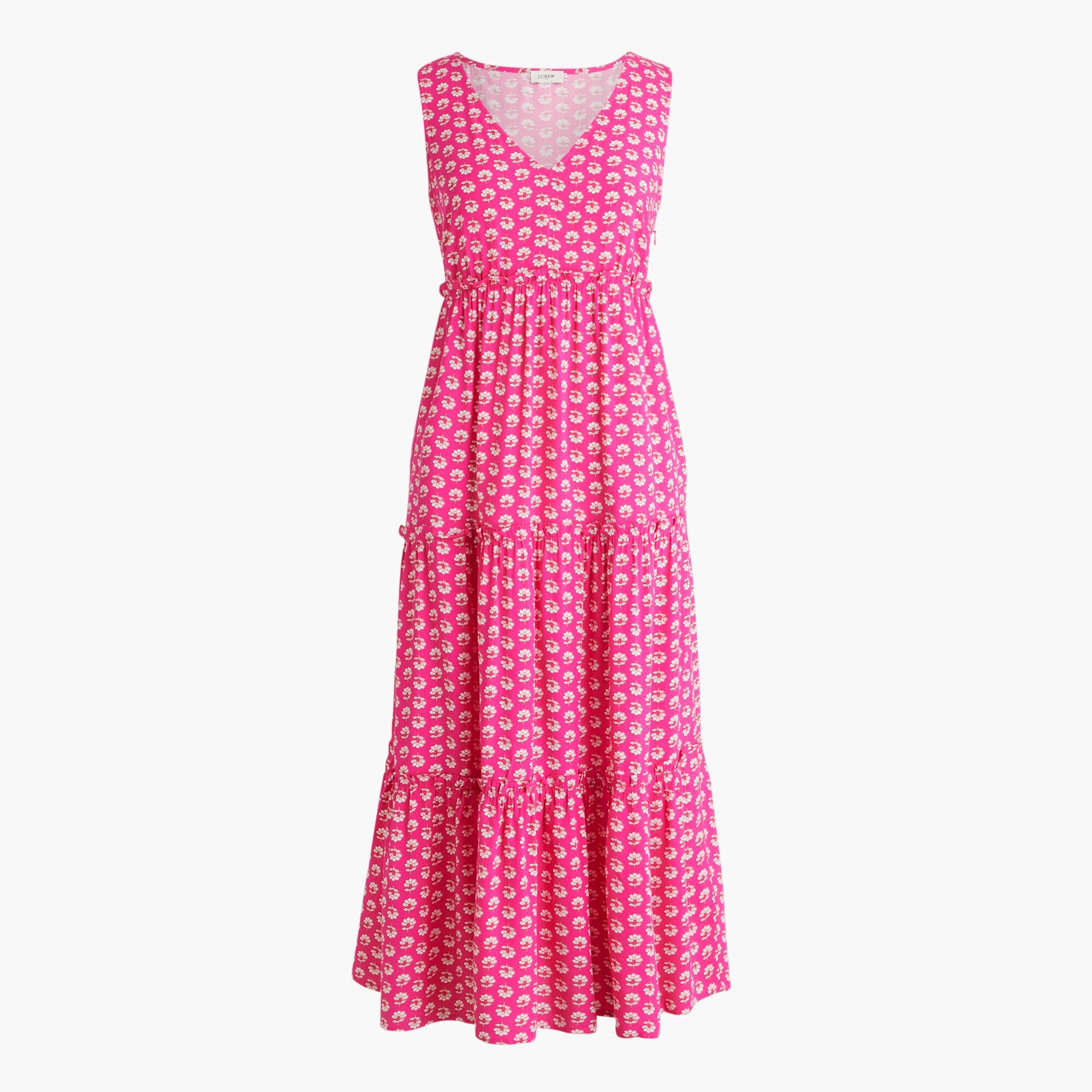 Grandmother's Country (No.5) V Neck Women's Midi Dress