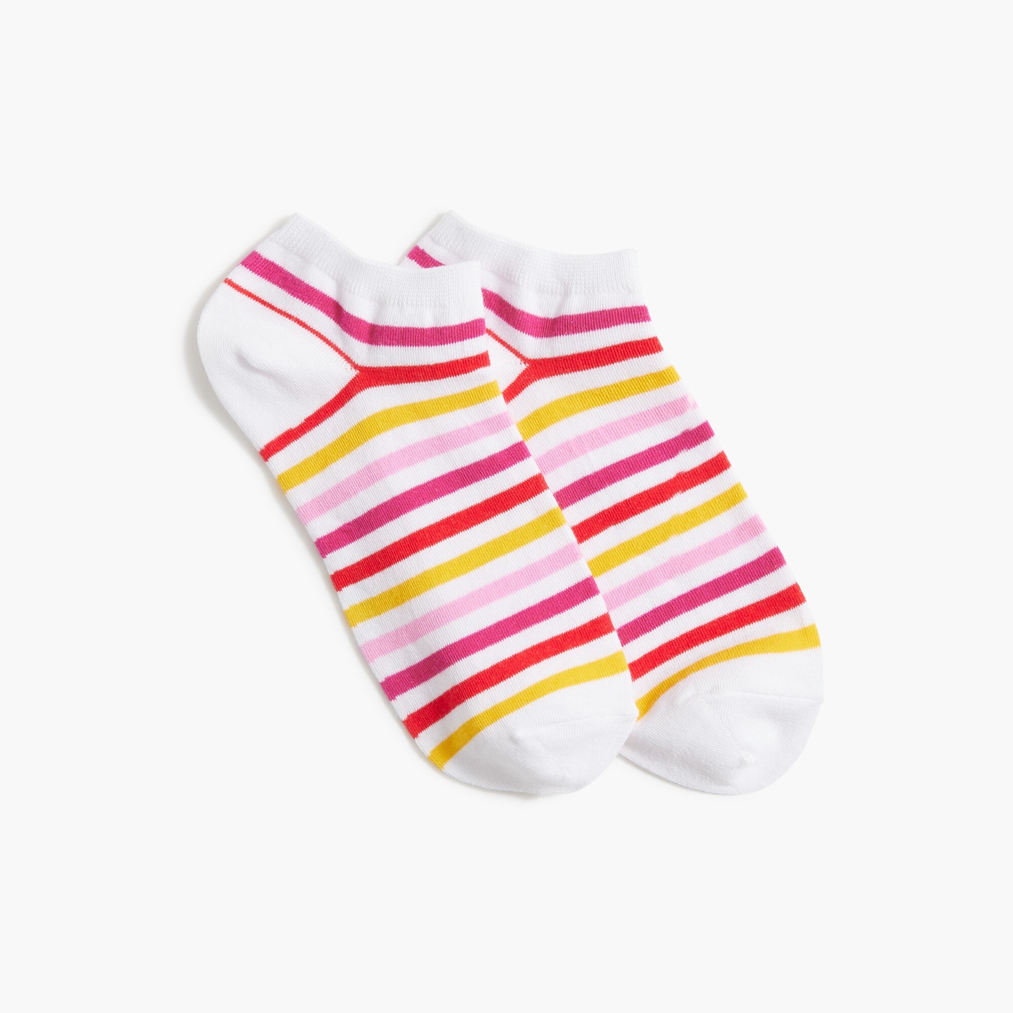 Striped ankle socks