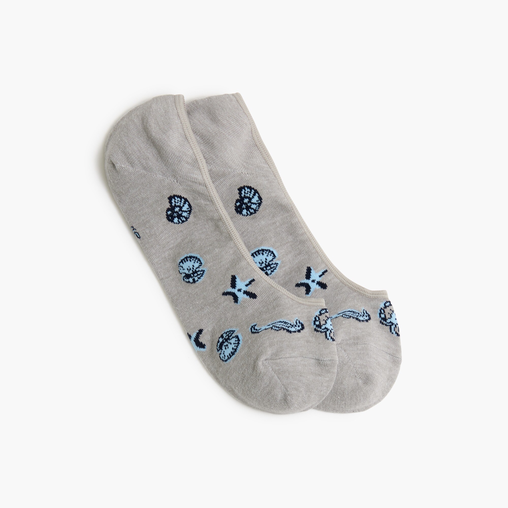 Sea no-show socks