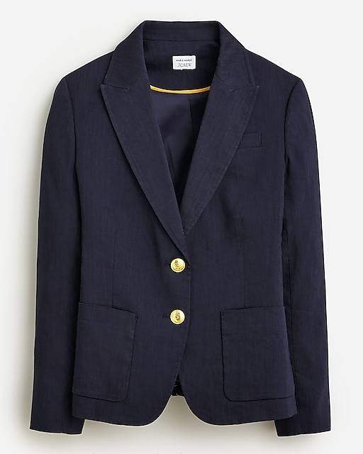 womens Collection Marie Marot X J.Crew blazer in Italian linen-blend