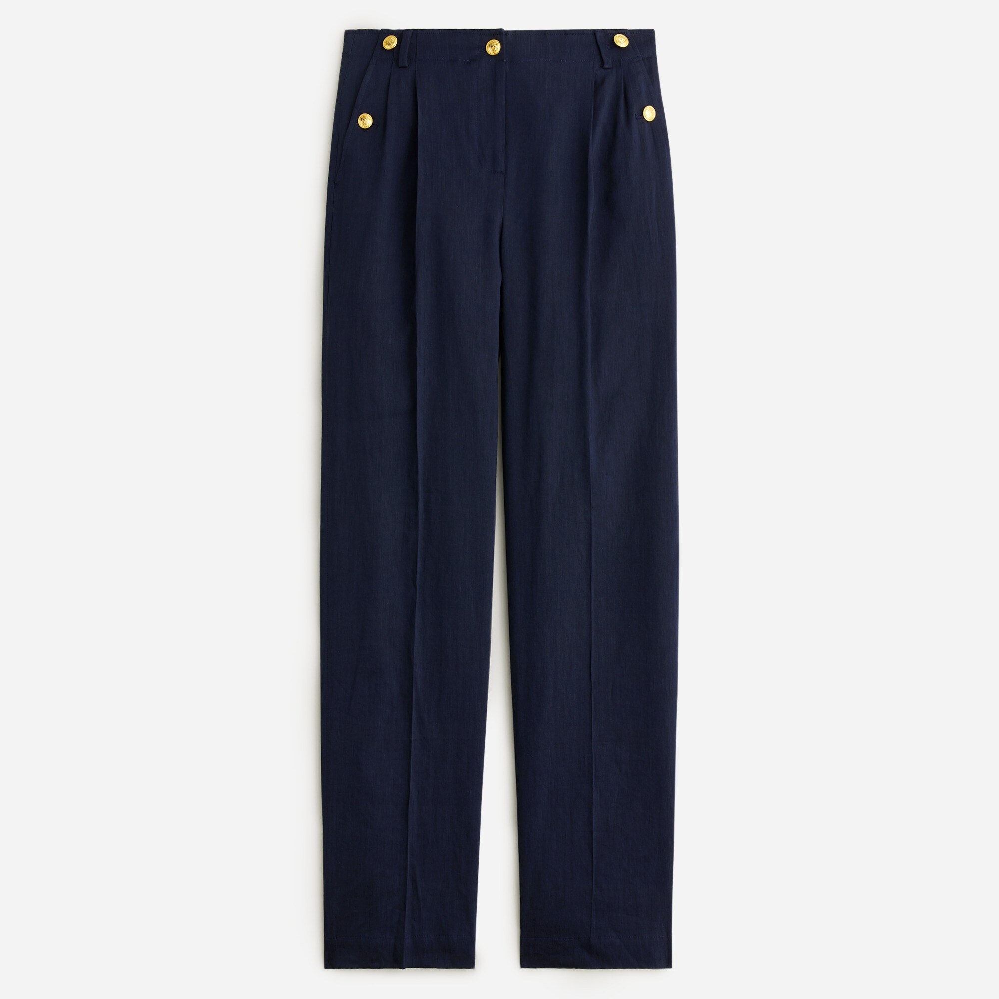Collection Marie Marot X J.Crew wide-leg pant in Italian linen-blend