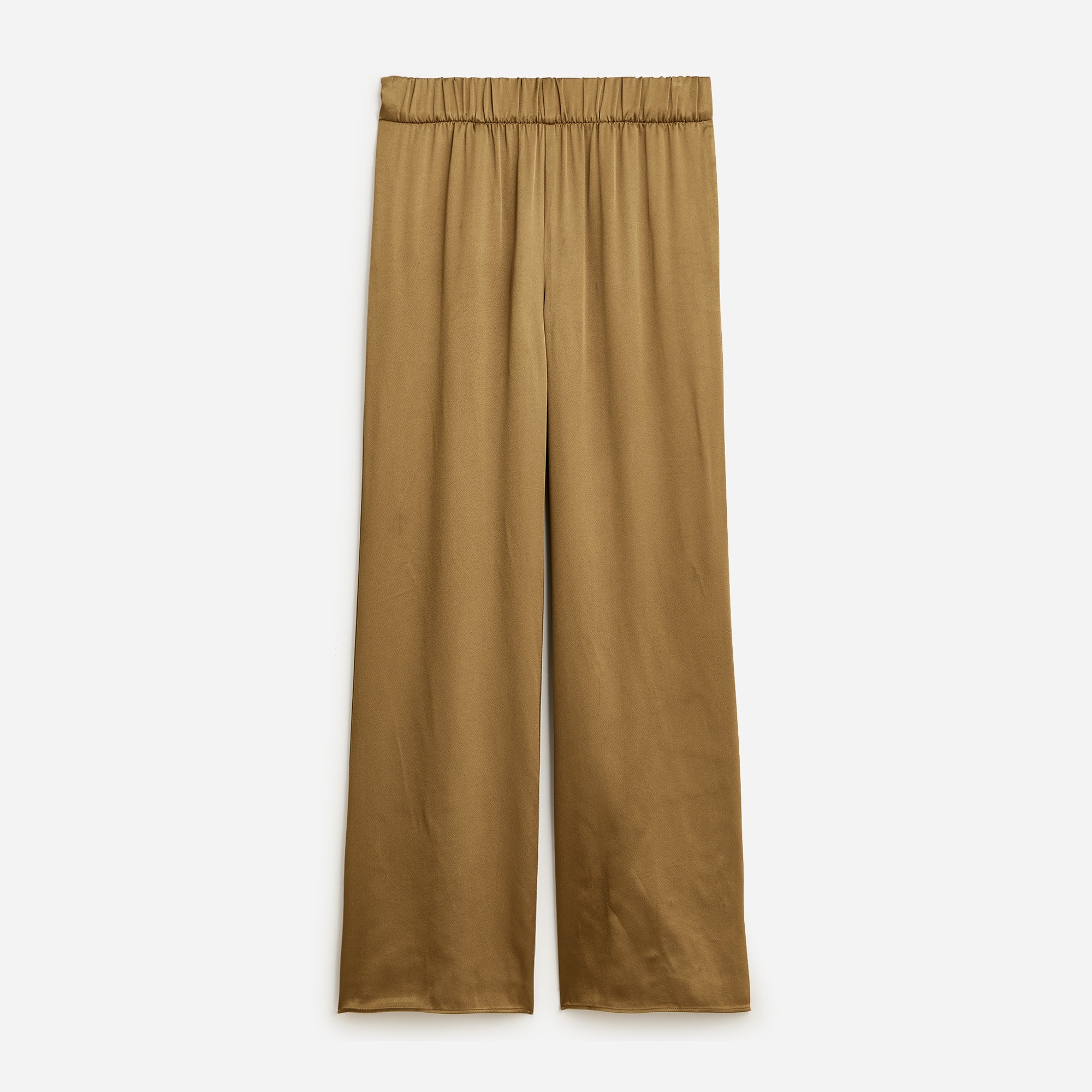 J.Crew: Astrid Wide-leg Pant In Luster Crepe For Women