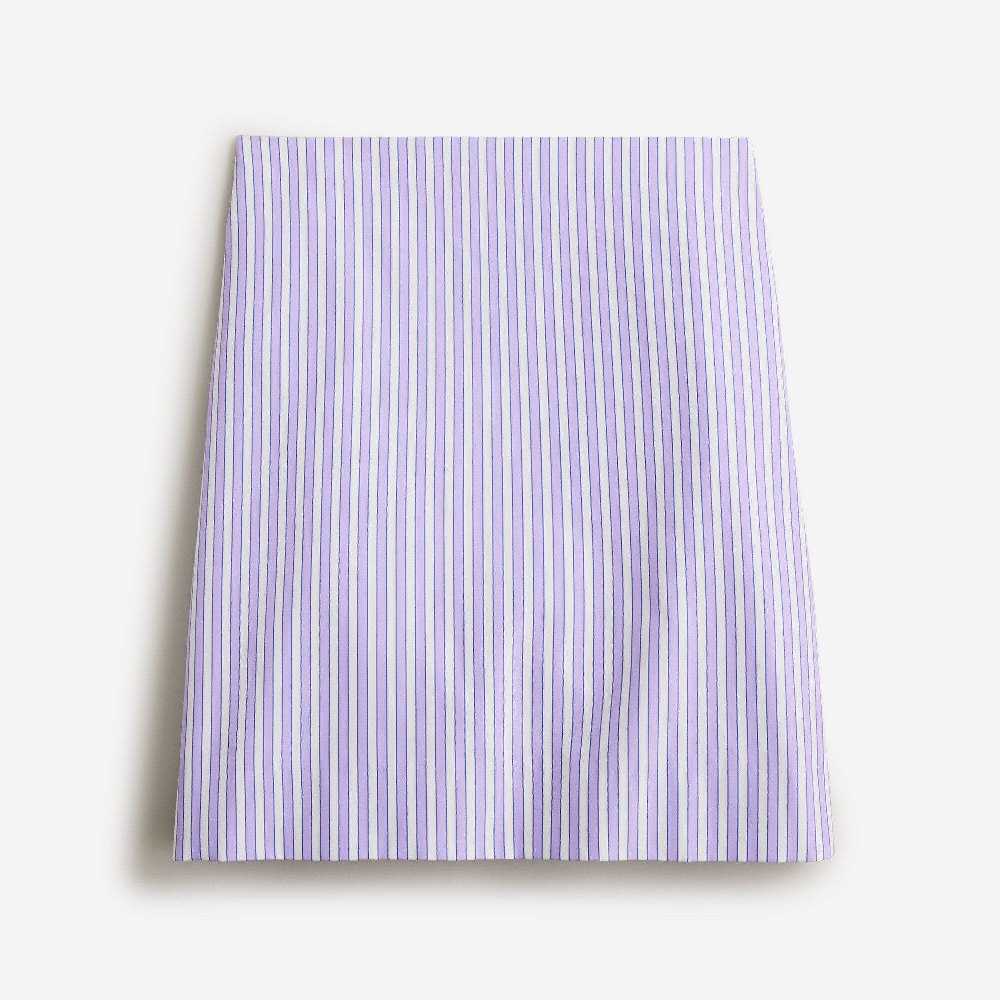 Marie Marot X J.Crew mini skirt in Thomas Mason® cotton poplin
