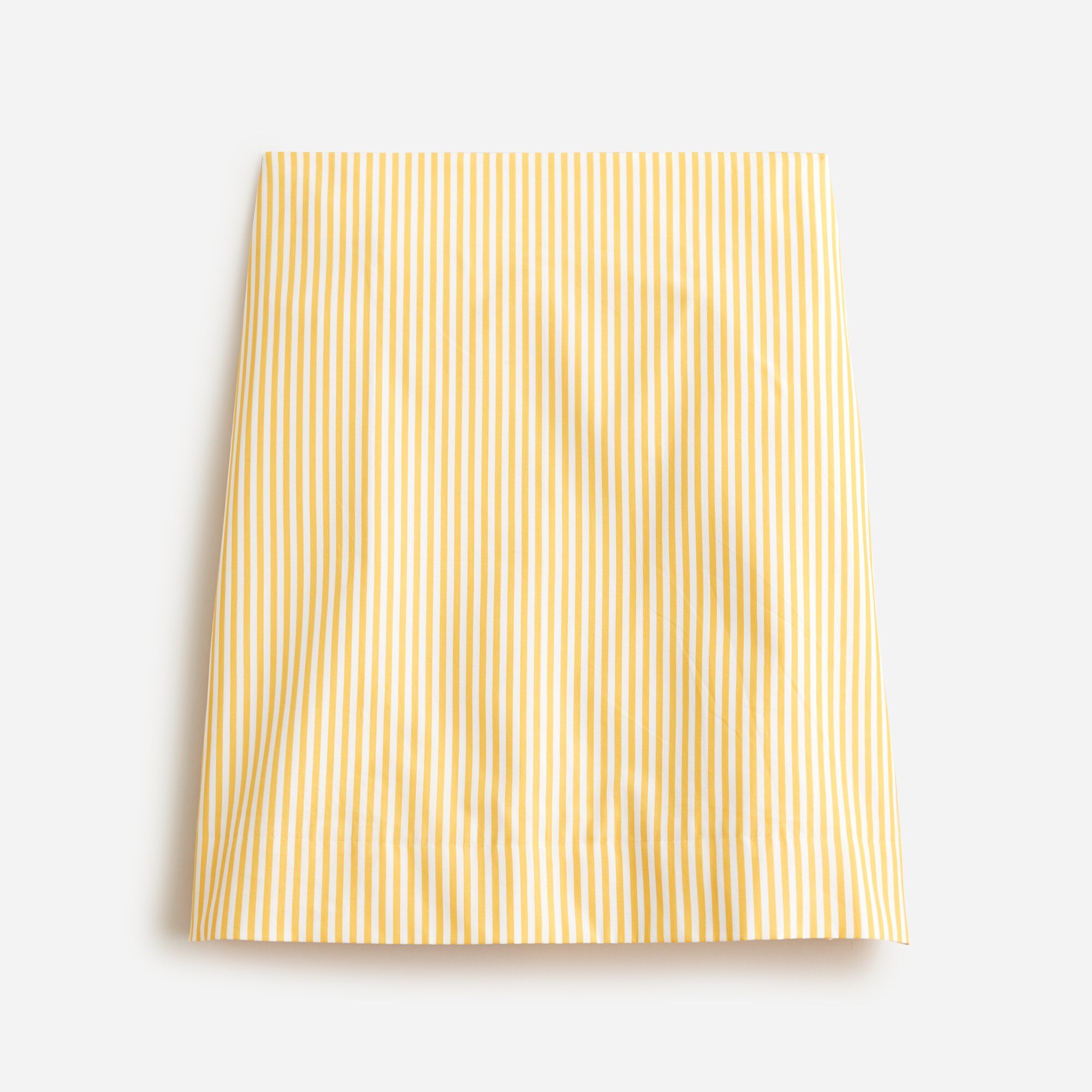 Marie Marot X J.Crew mini skirt in Thomas Mason® cotton poplin