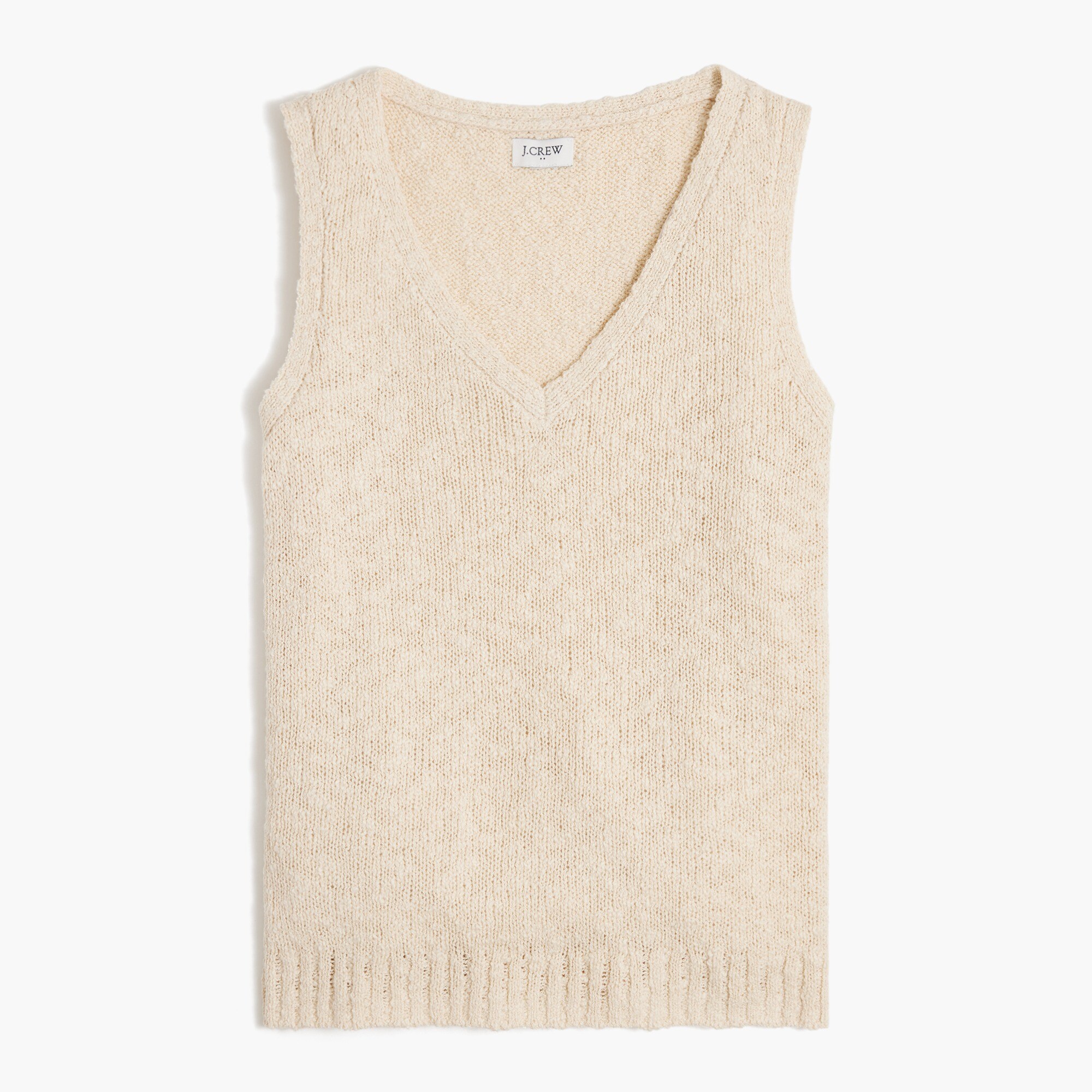 womens V-neck beach sweater-tank