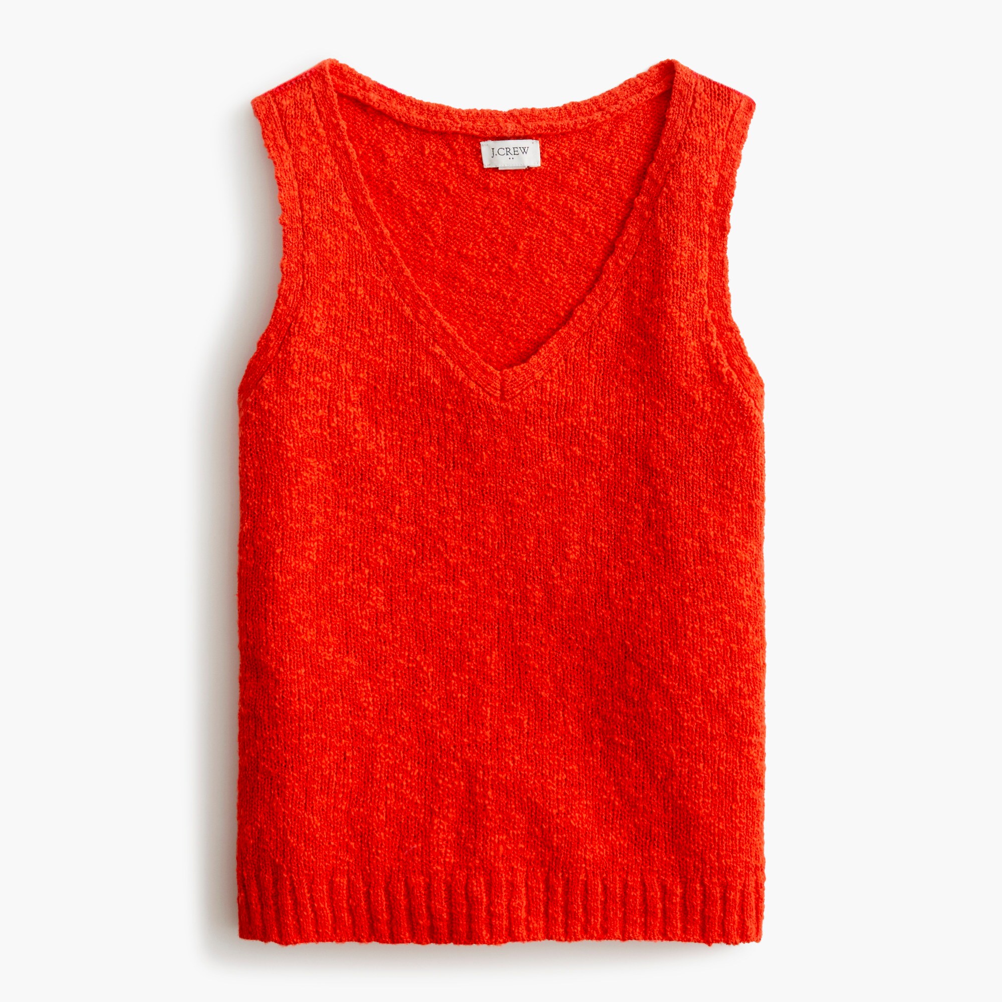 V-neck beach sweater-tank