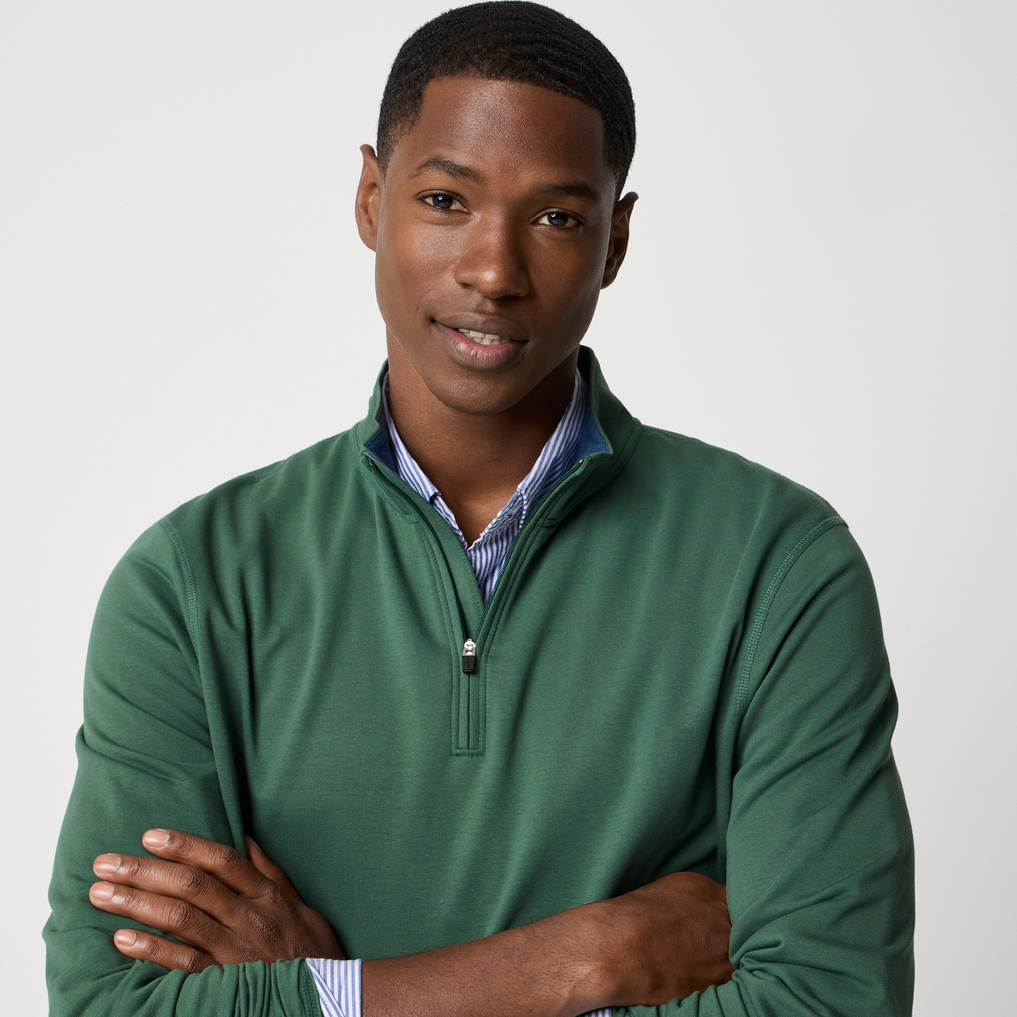 Performance half-zip