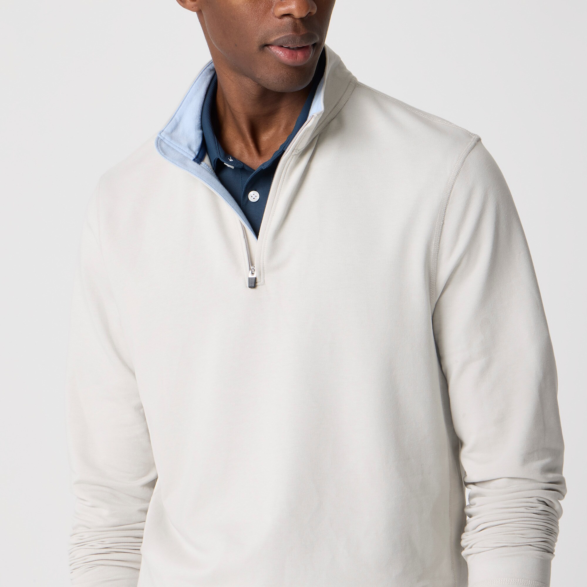 Performance half-zip