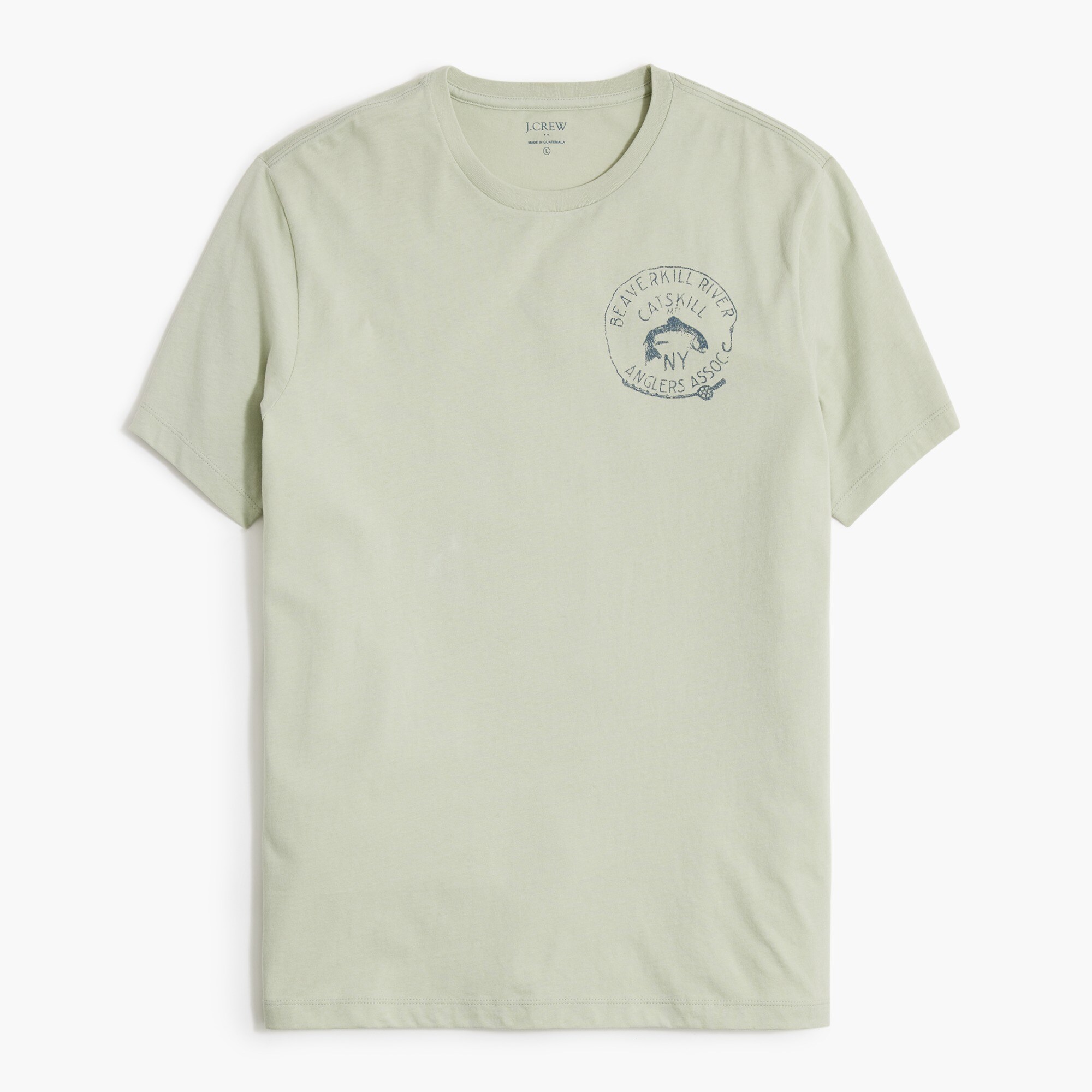 "beaverkill" graphic tee for men