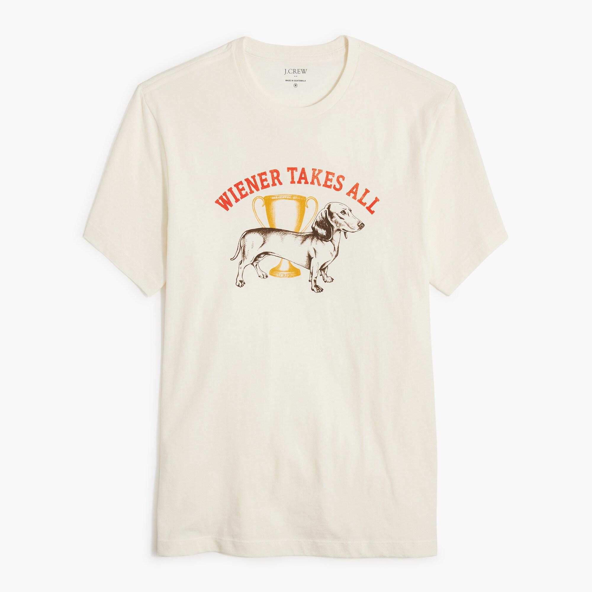 "Wiener takes all" graphic tee