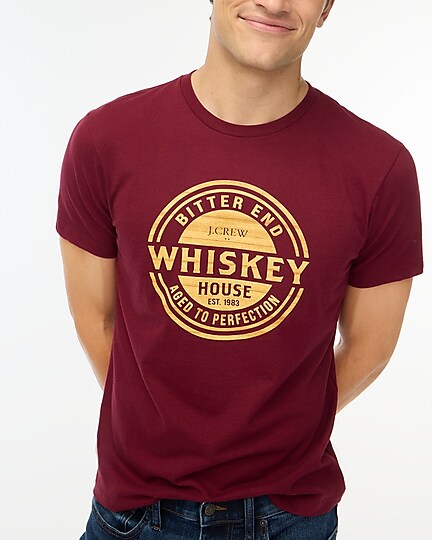 factory: &quot;whiskey house&quot; graphic tee for men