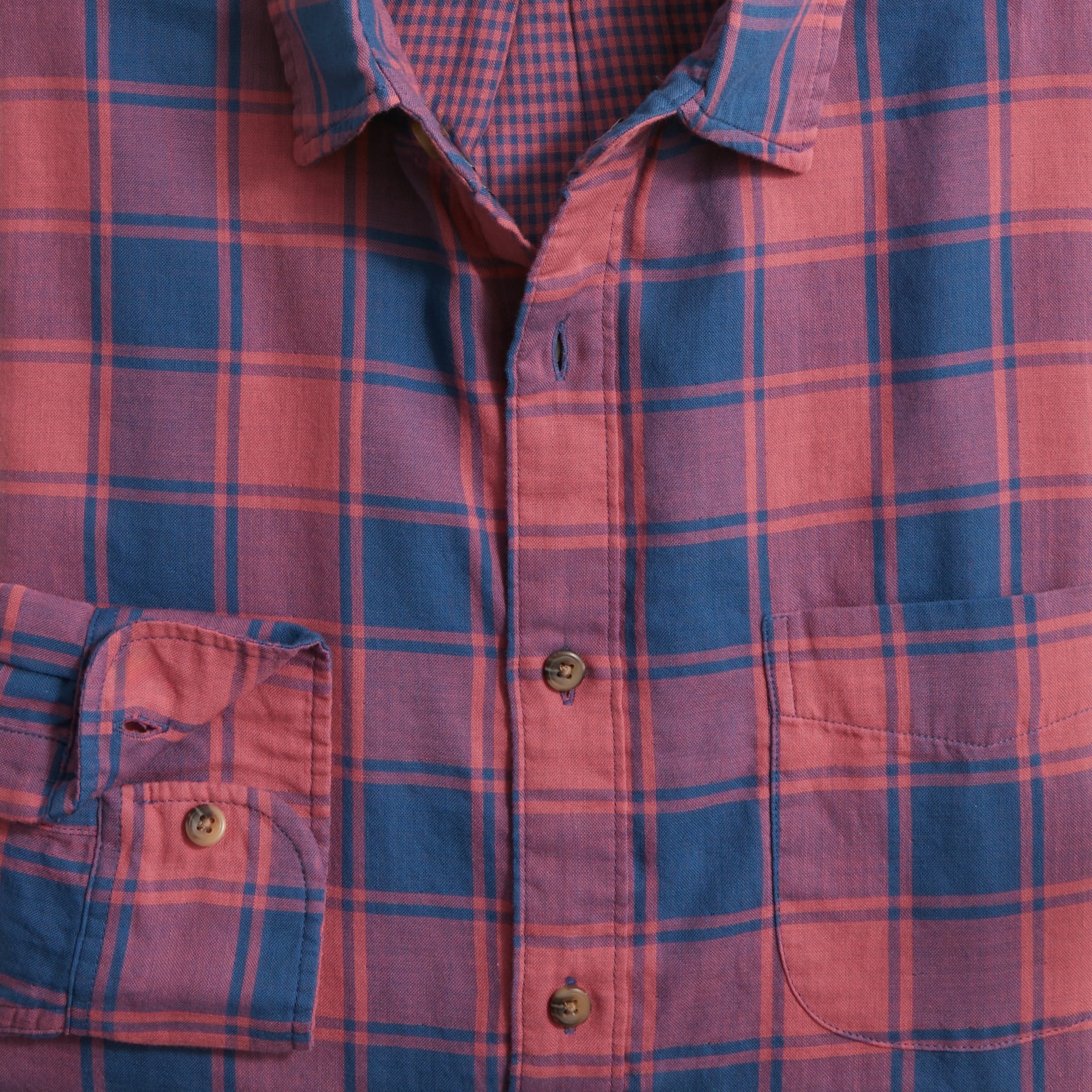 Double-weave casual shirt