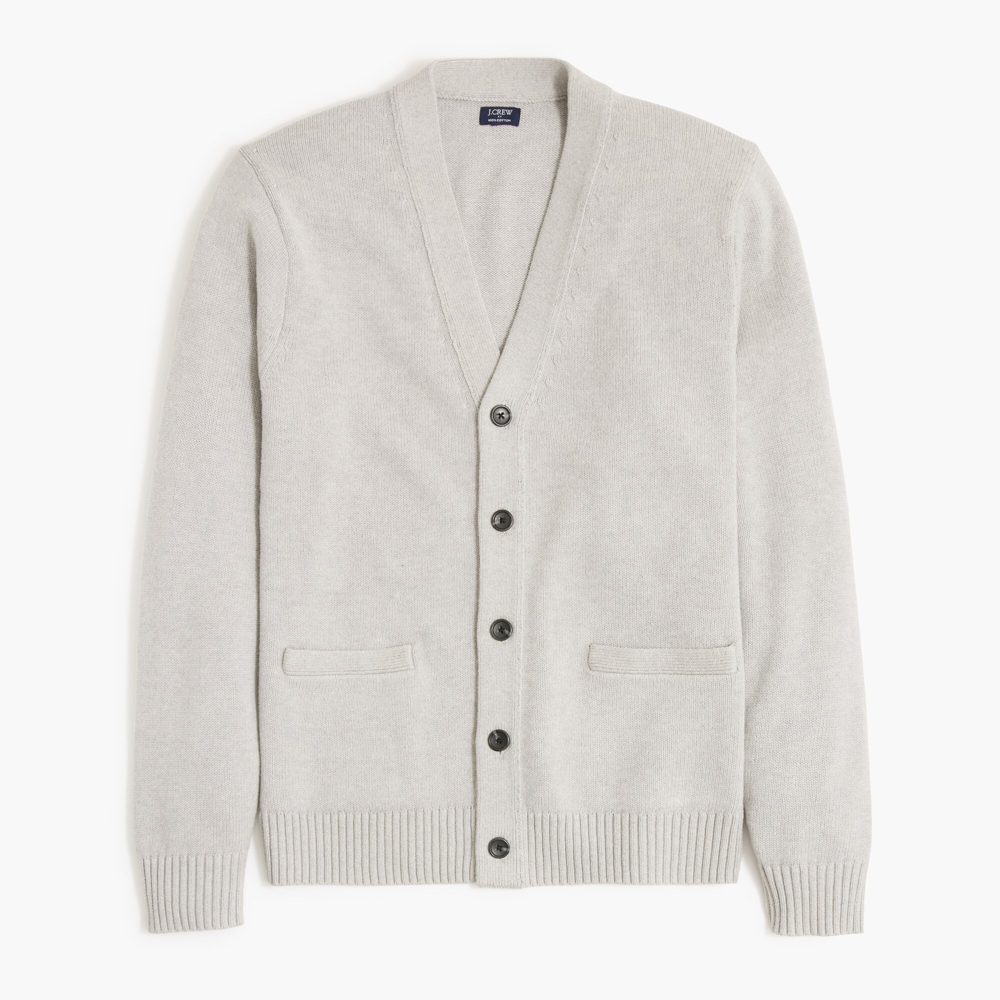 V-neck cardigan sweater