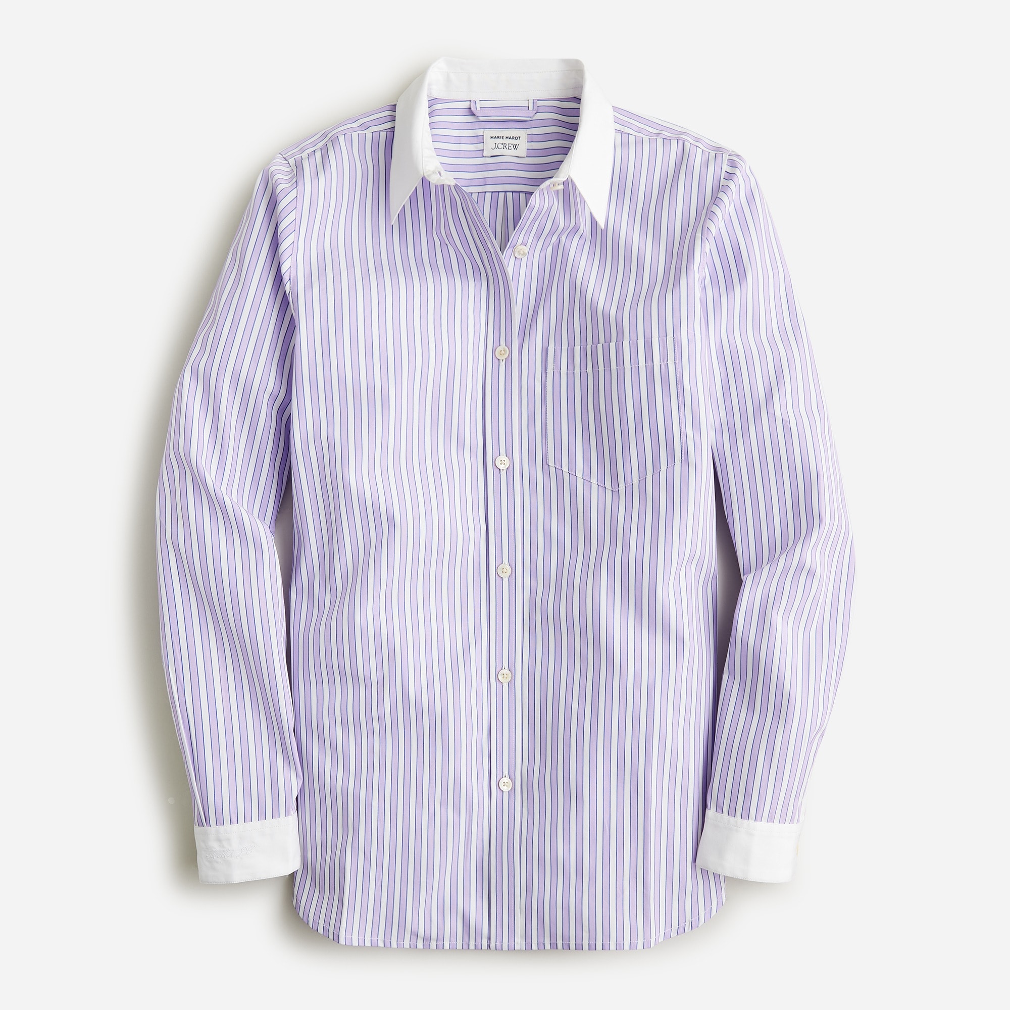 Marie Marot X J.Crew shirt in Thomas Mason® cotton poplin