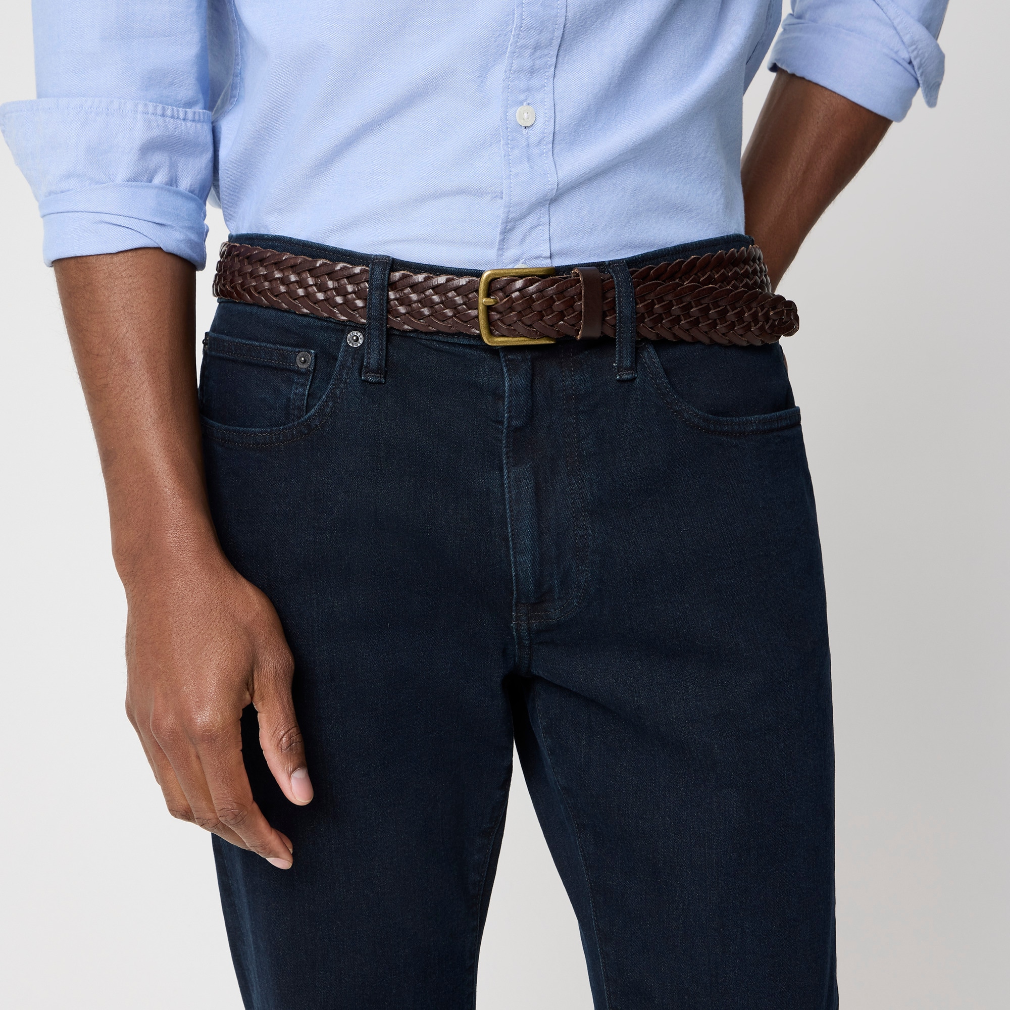Straight-fit jean in signature flex