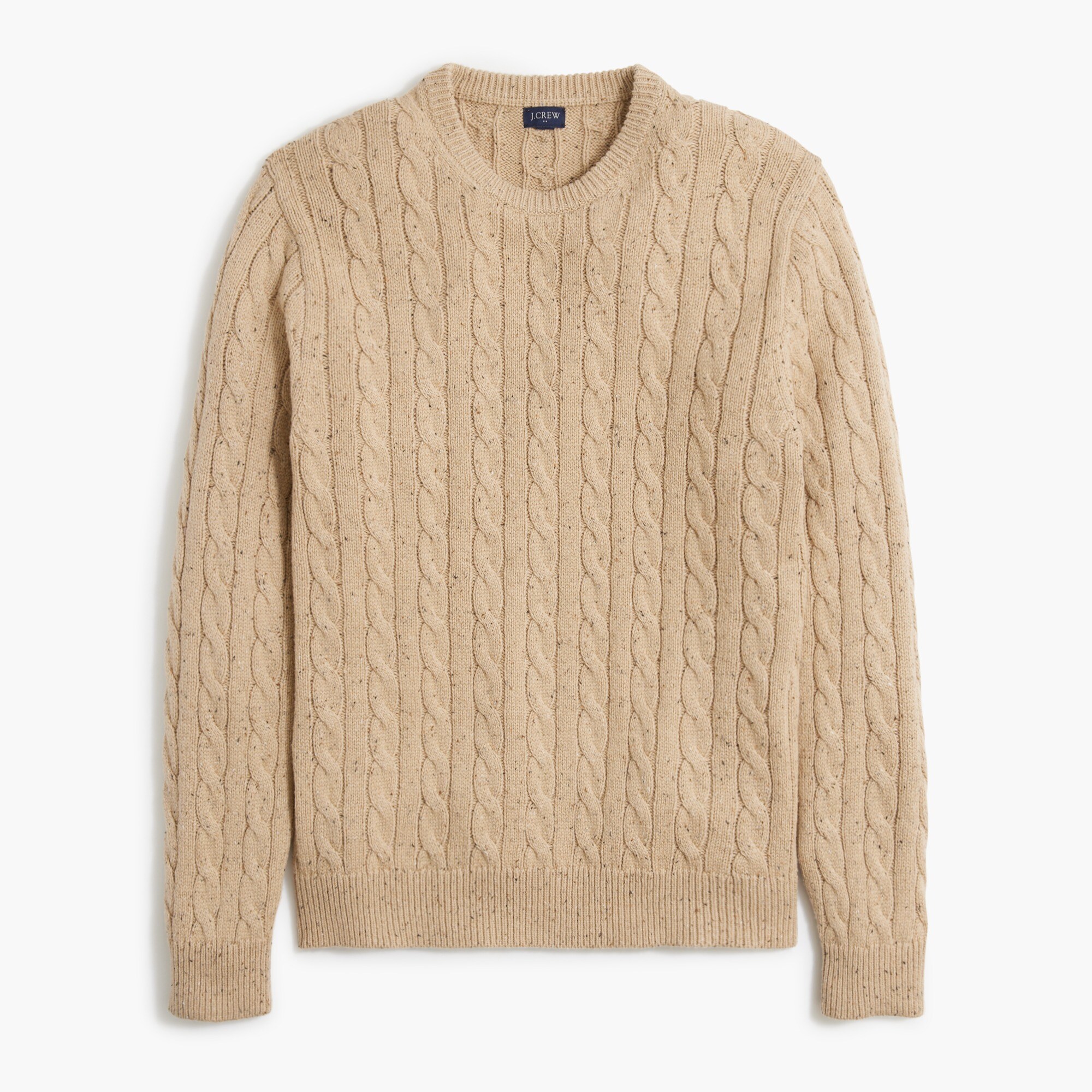 Classic cable sweater