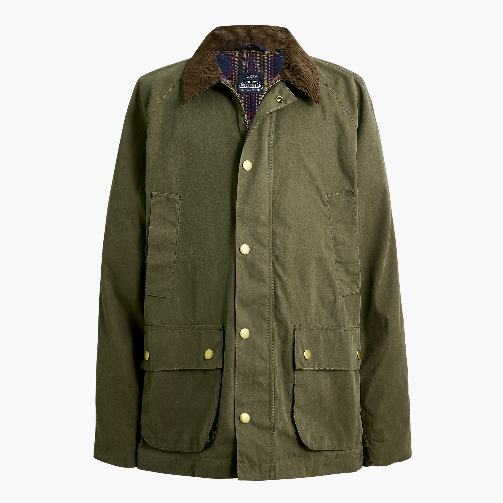 Waxed twill jacket