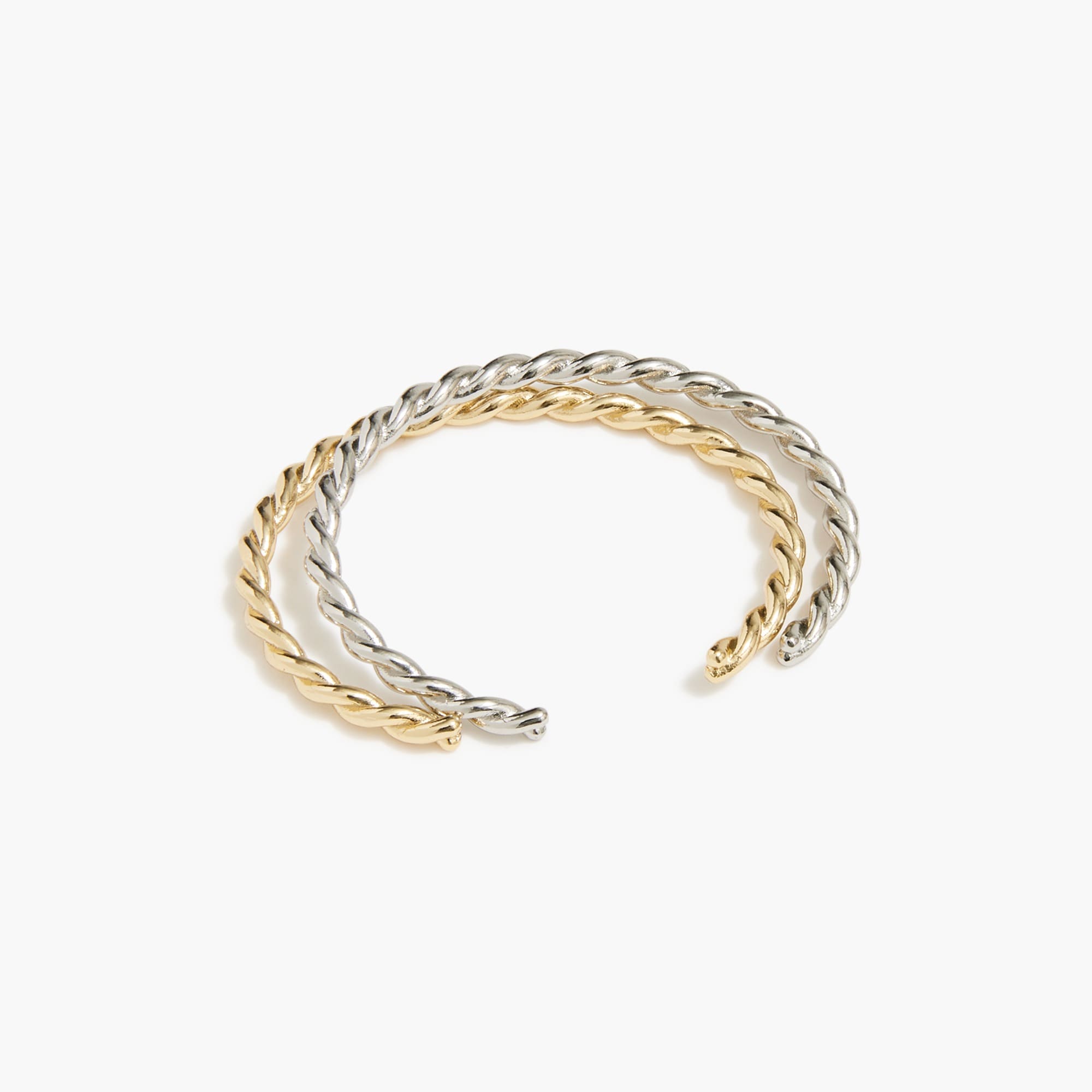 Gold cuffs set