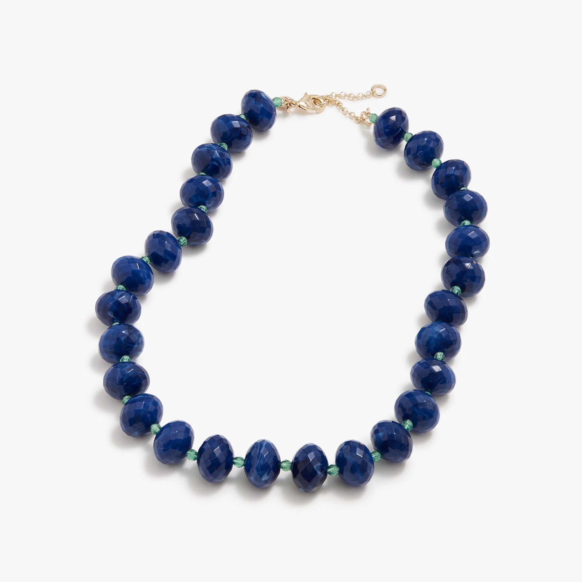 chunky beaded statement necklace for women