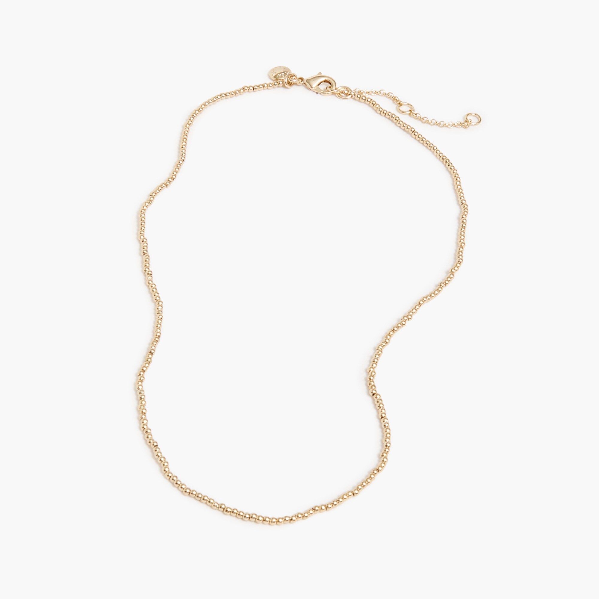 Multicolor beaded layering necklace
