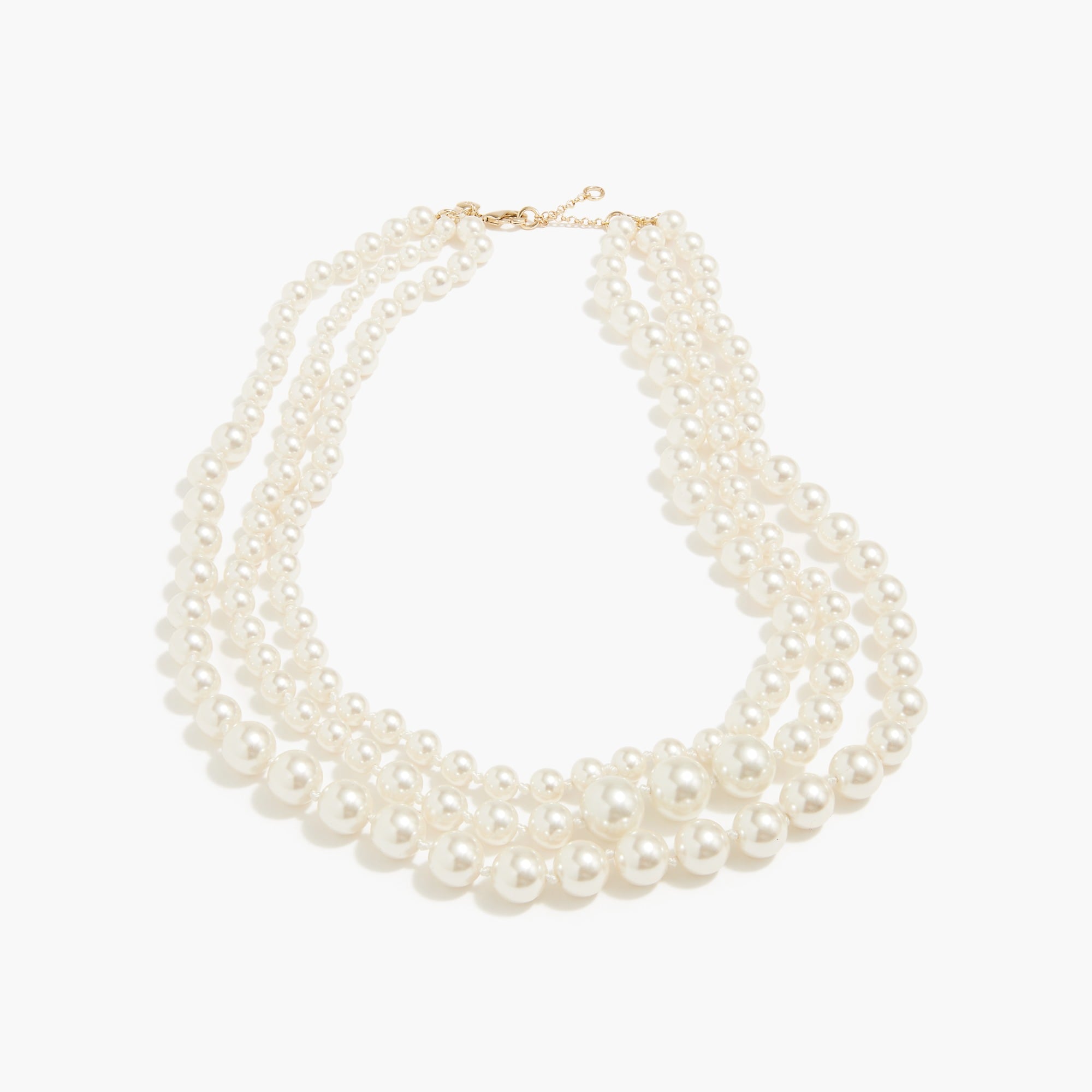  Pearl layering necklace