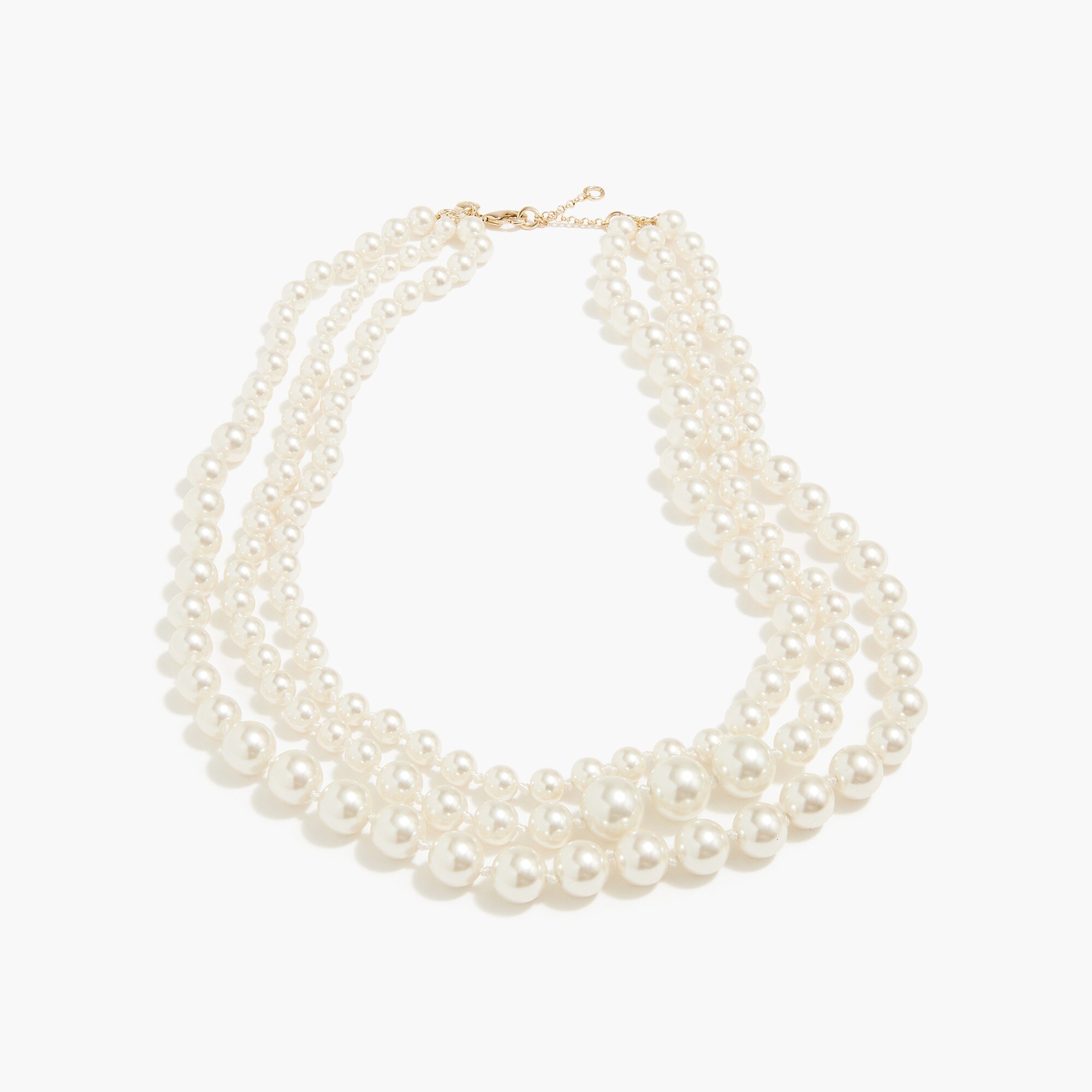 Pearl layering necklace