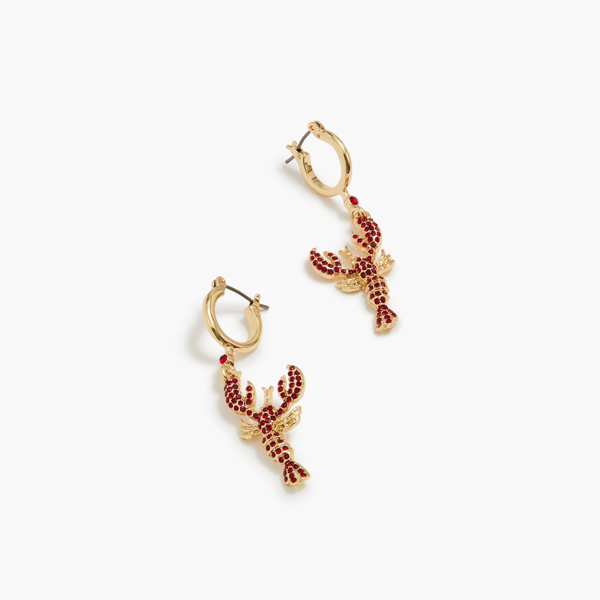 lobster earrings for women